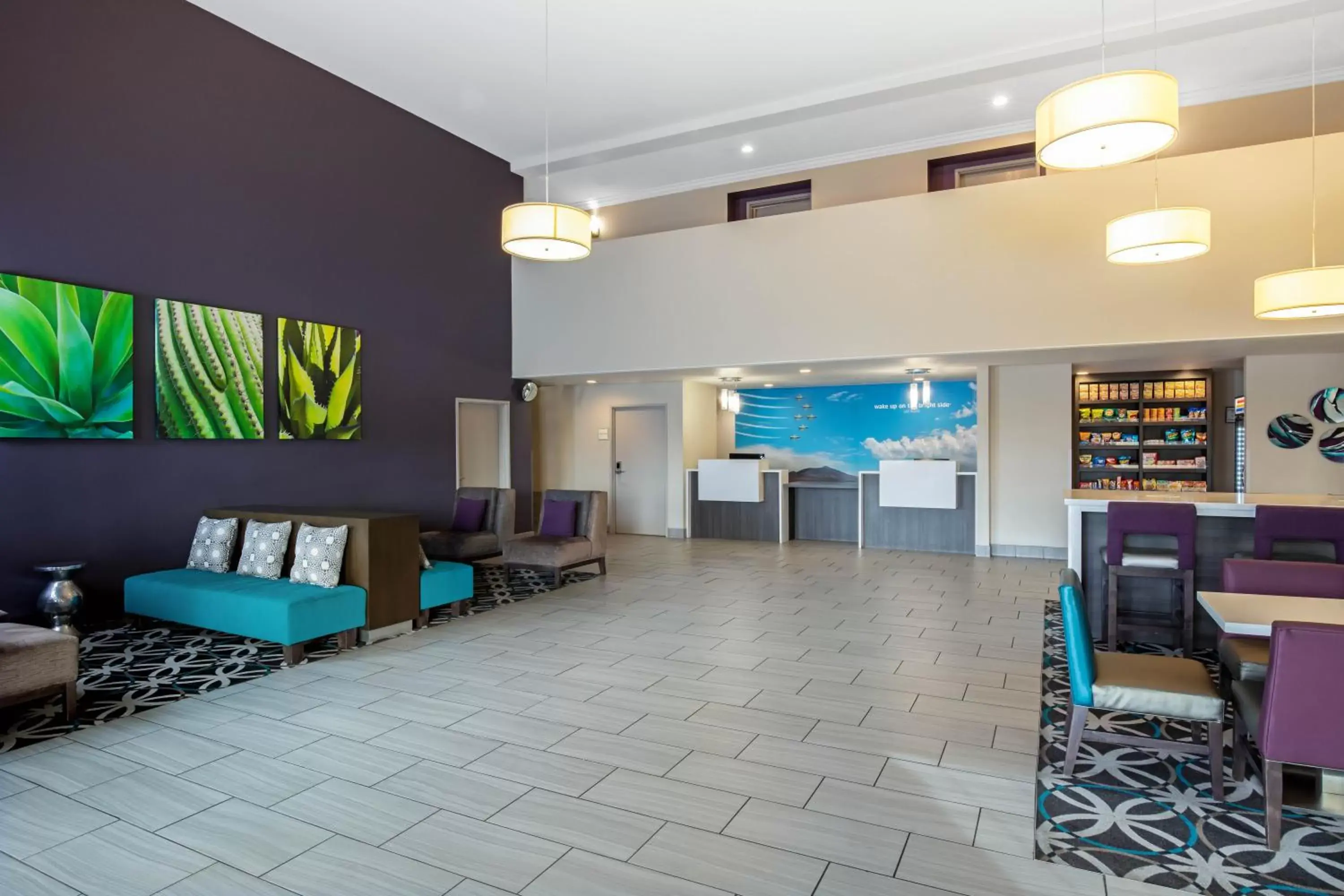 Lobby or reception, Seating Area in La Quinta Inn & Suites by Wyndham Las Vegas Nellis
