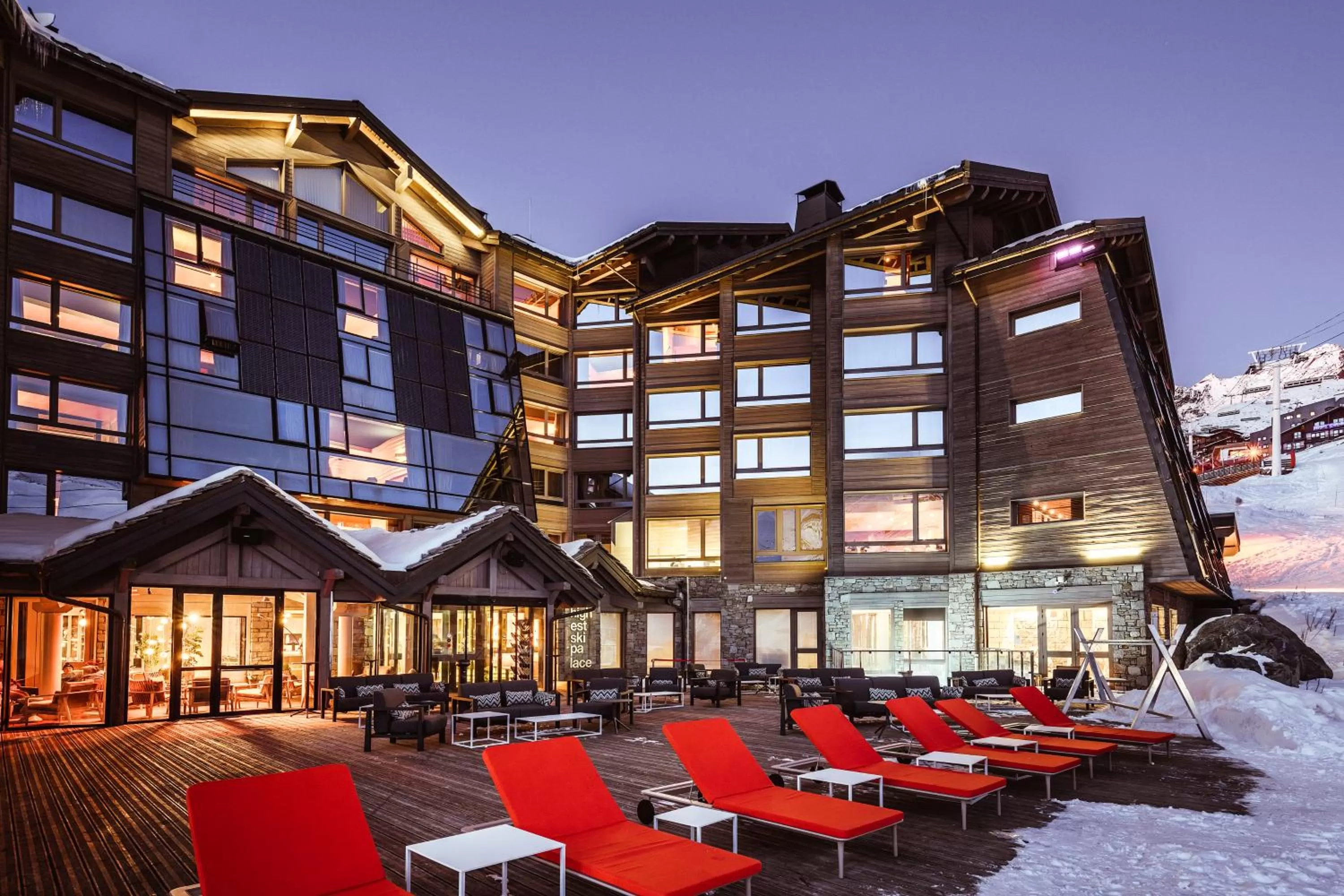 Mountain view in Altapura Hôtel & Spa Val Thorens