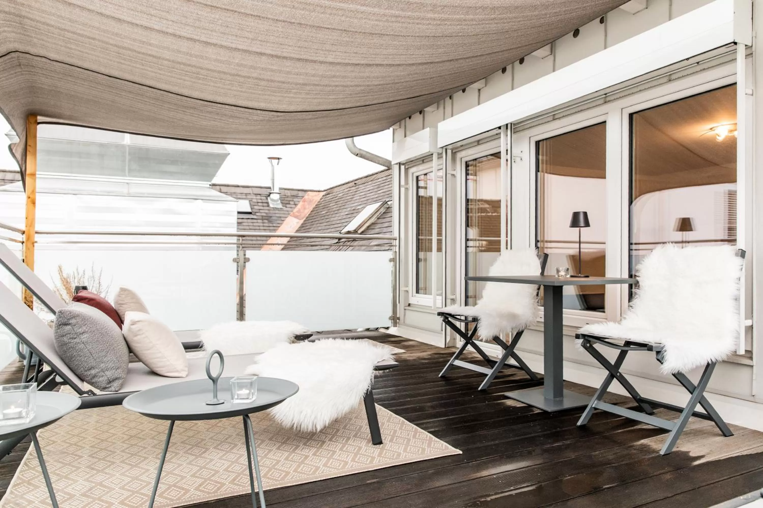 Balcony/Terrace in Hotel Sandwirth