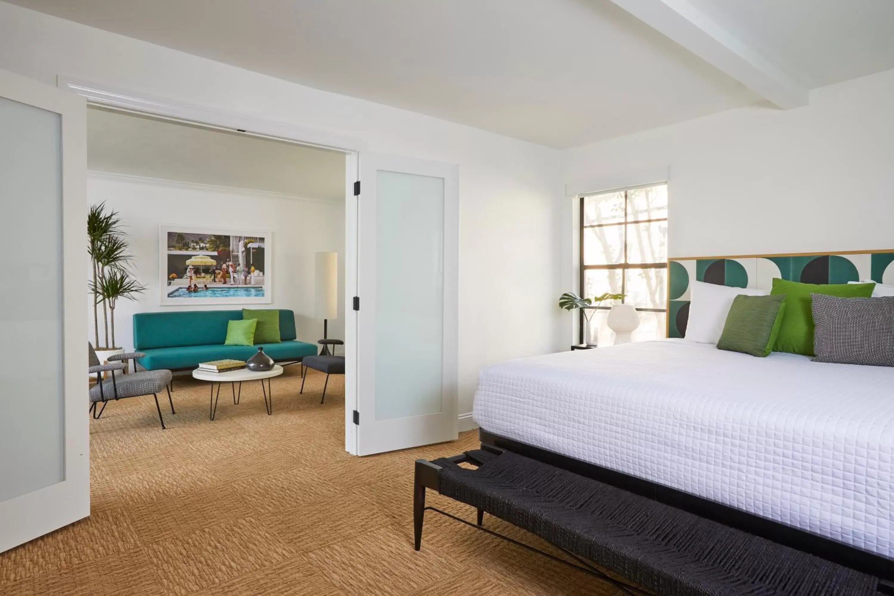 Bedroom, Bed in Descanso Resort, A Men's Resort