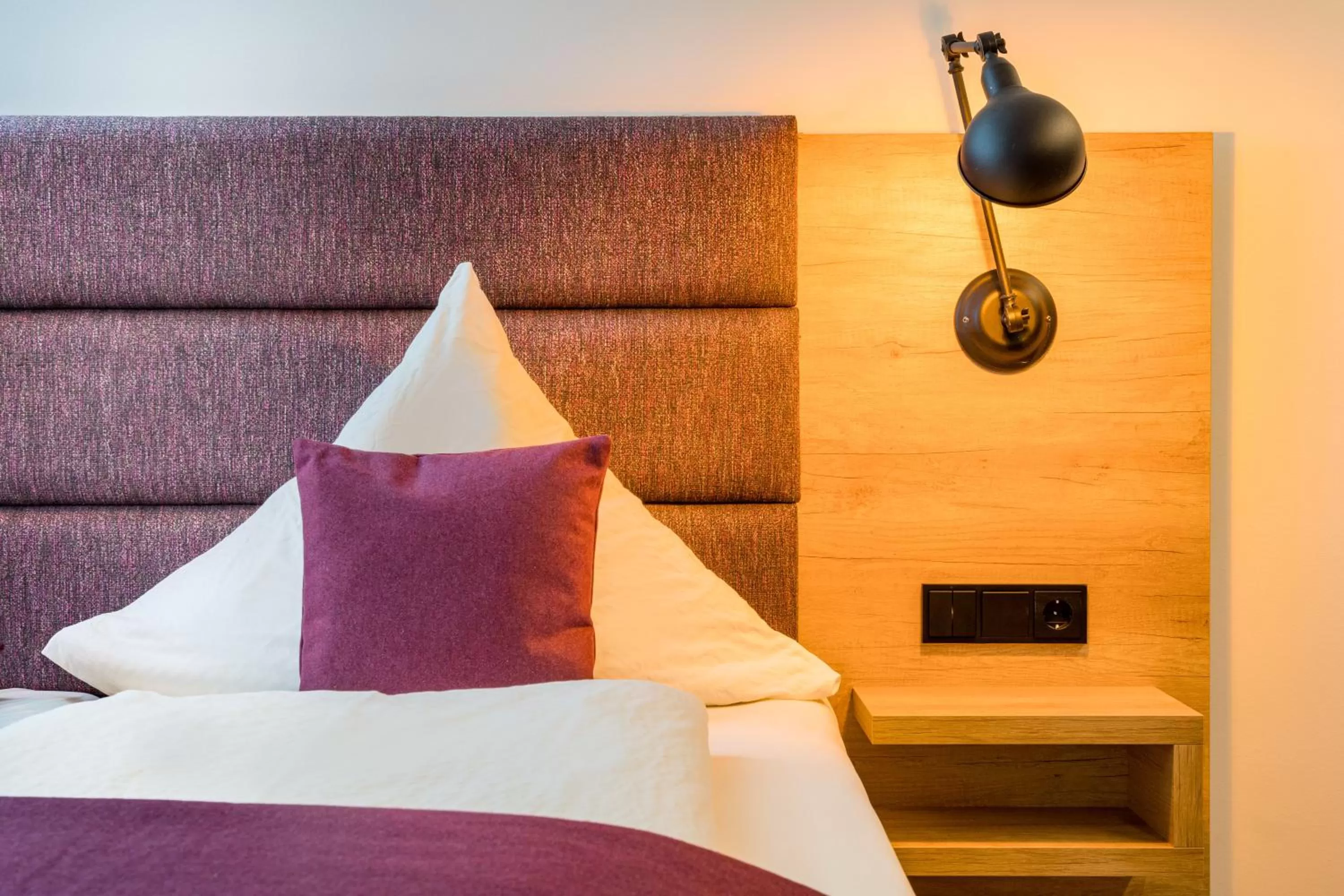 Bed in Hotel Bockelmann