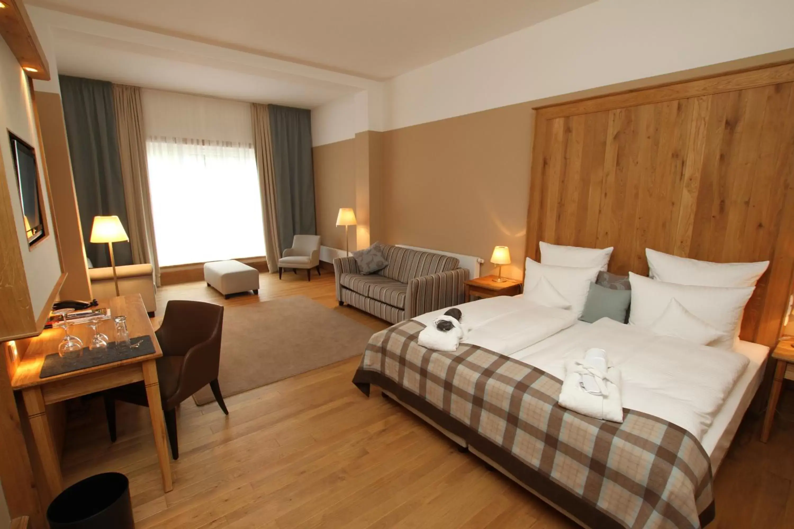 Double Room with Mountain View - single occupancy - Hunau in Hotel Rimberg Double Room with Mountain View - single occupancy - Hunau in Hotel Rimberg