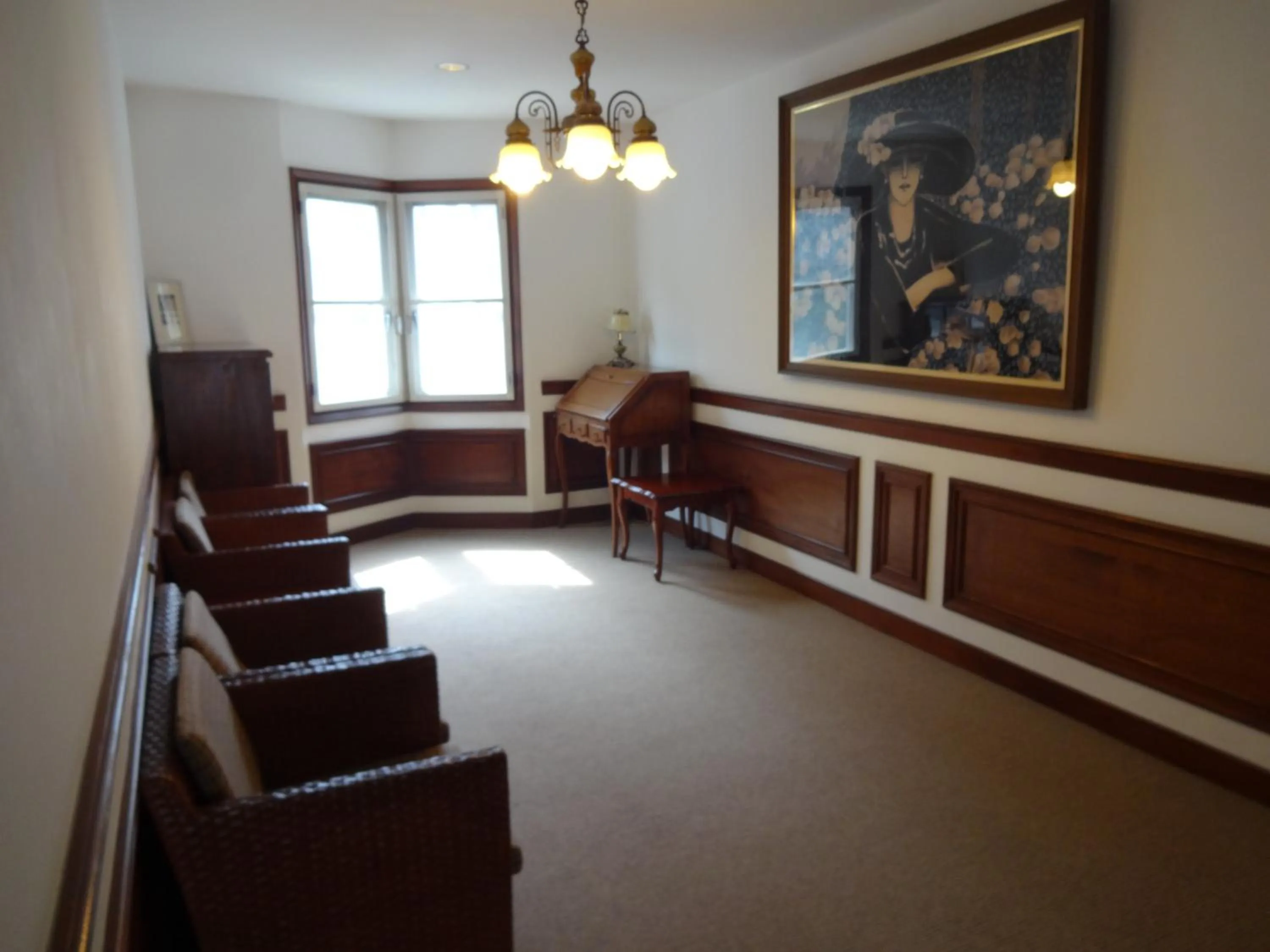 Communal lounge/ TV room in Kyu Karuizawa Hotel Otowa No Mori