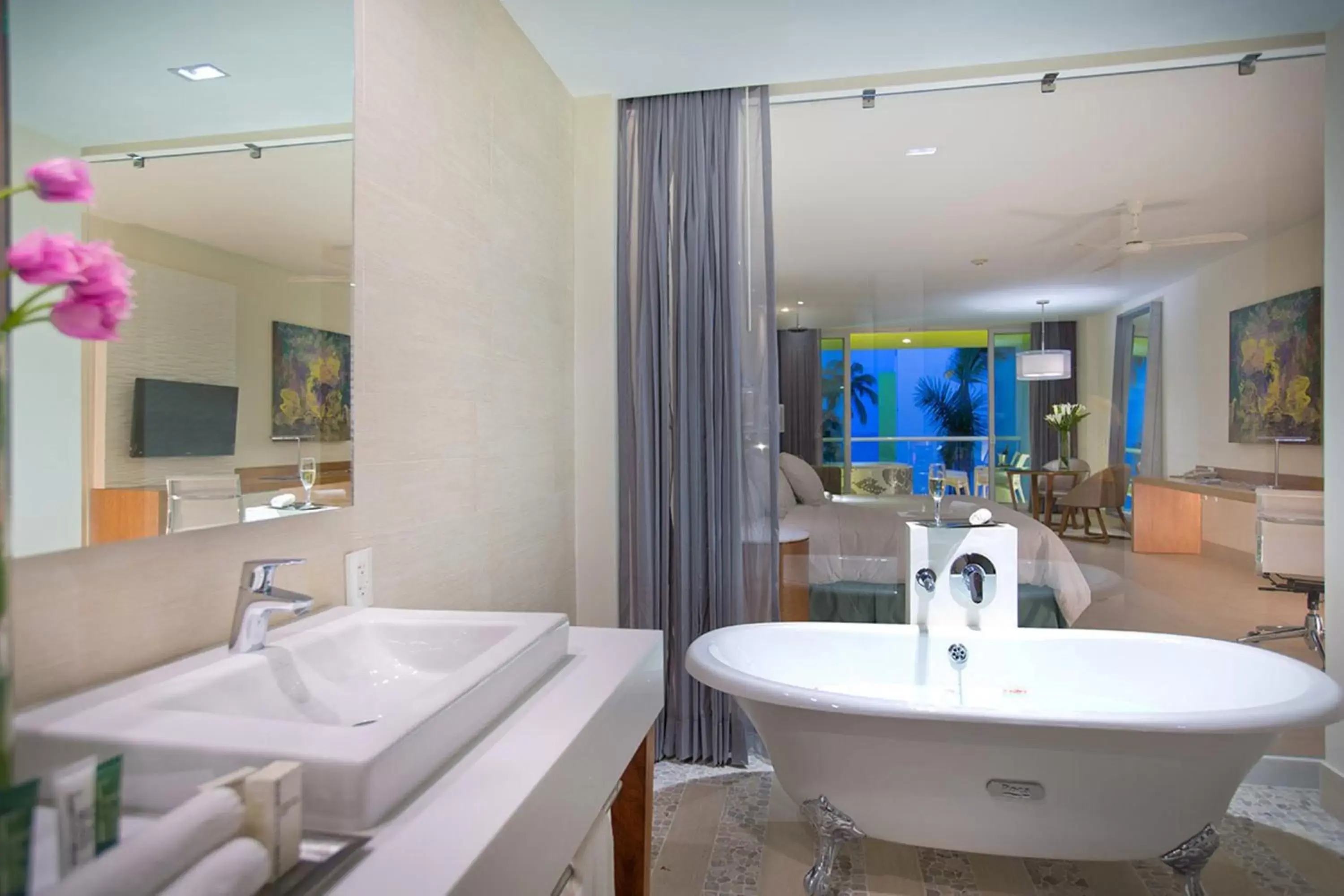 Photo of the whole room, Bathroom in The Hacienda at Krystal Grand Puerto Vallarta- All Inclusive