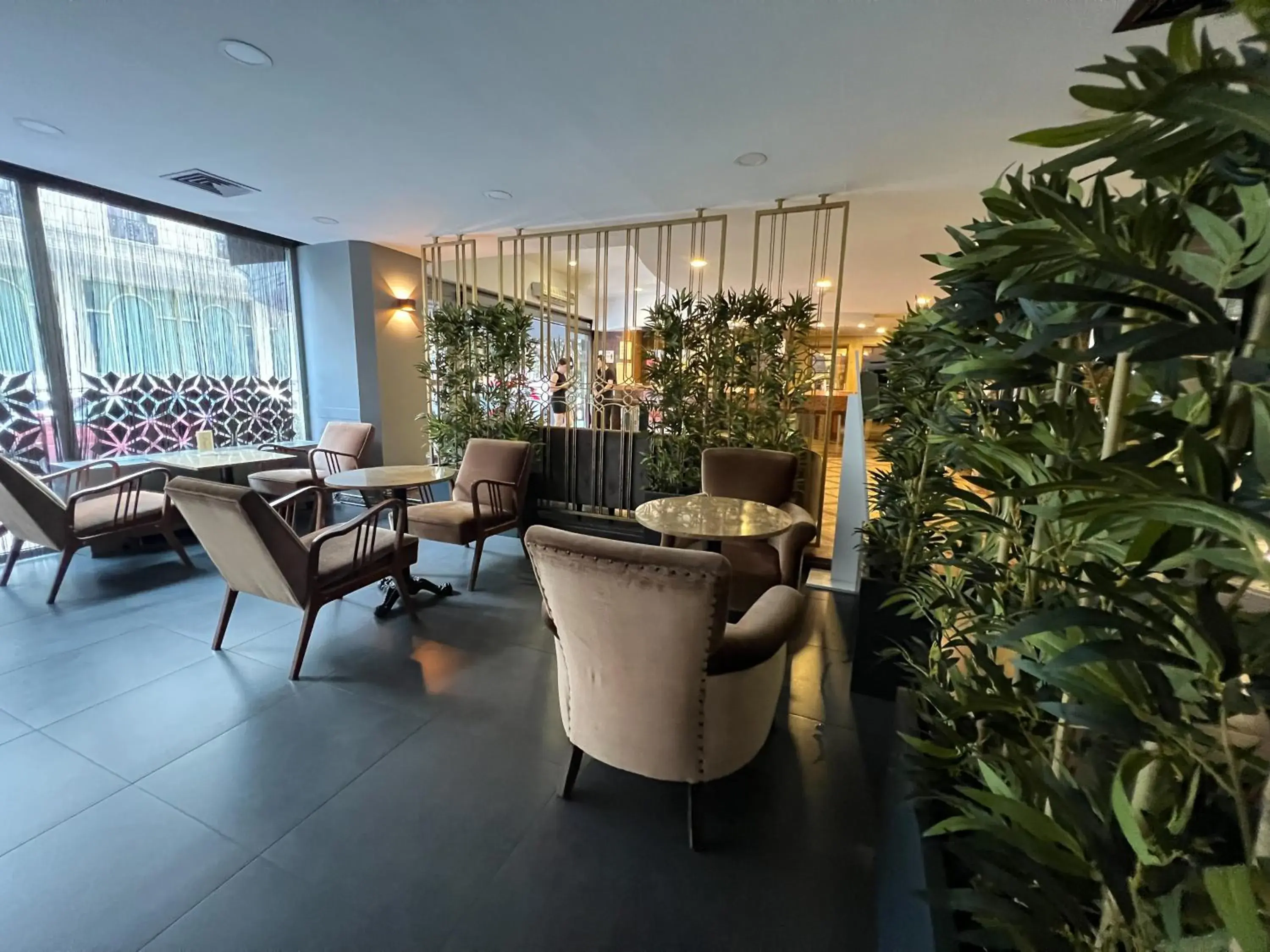 Lobby or reception in All Seasons Hotel