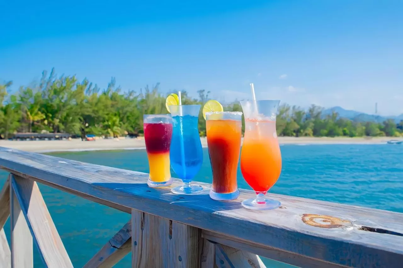 Drinks in La Ensenada Beach Resort