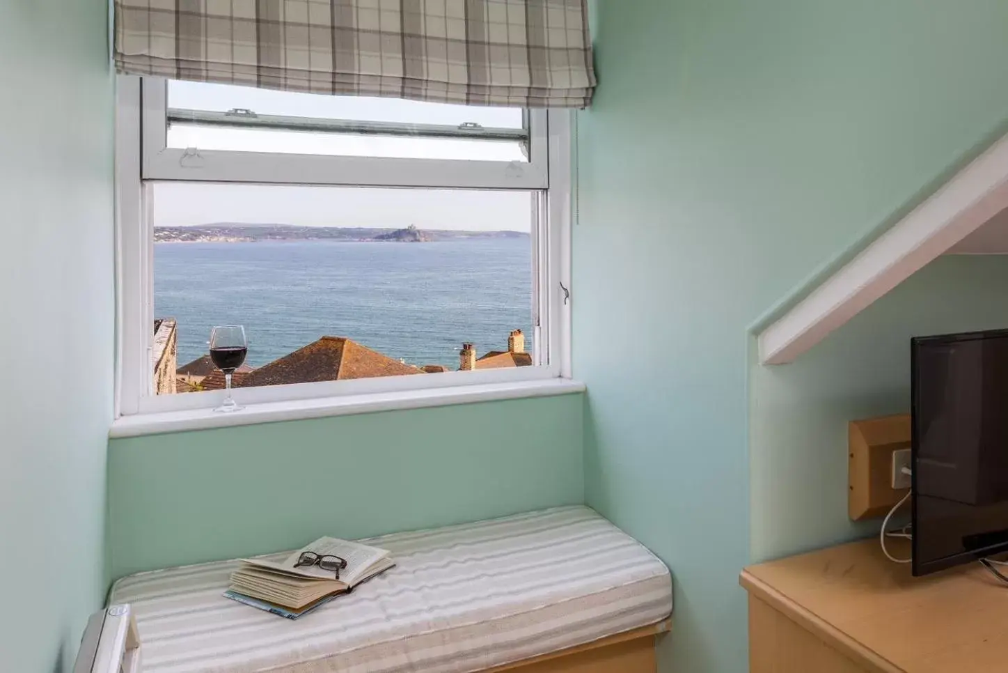 Double Room with Sea View in Hotel Penzance