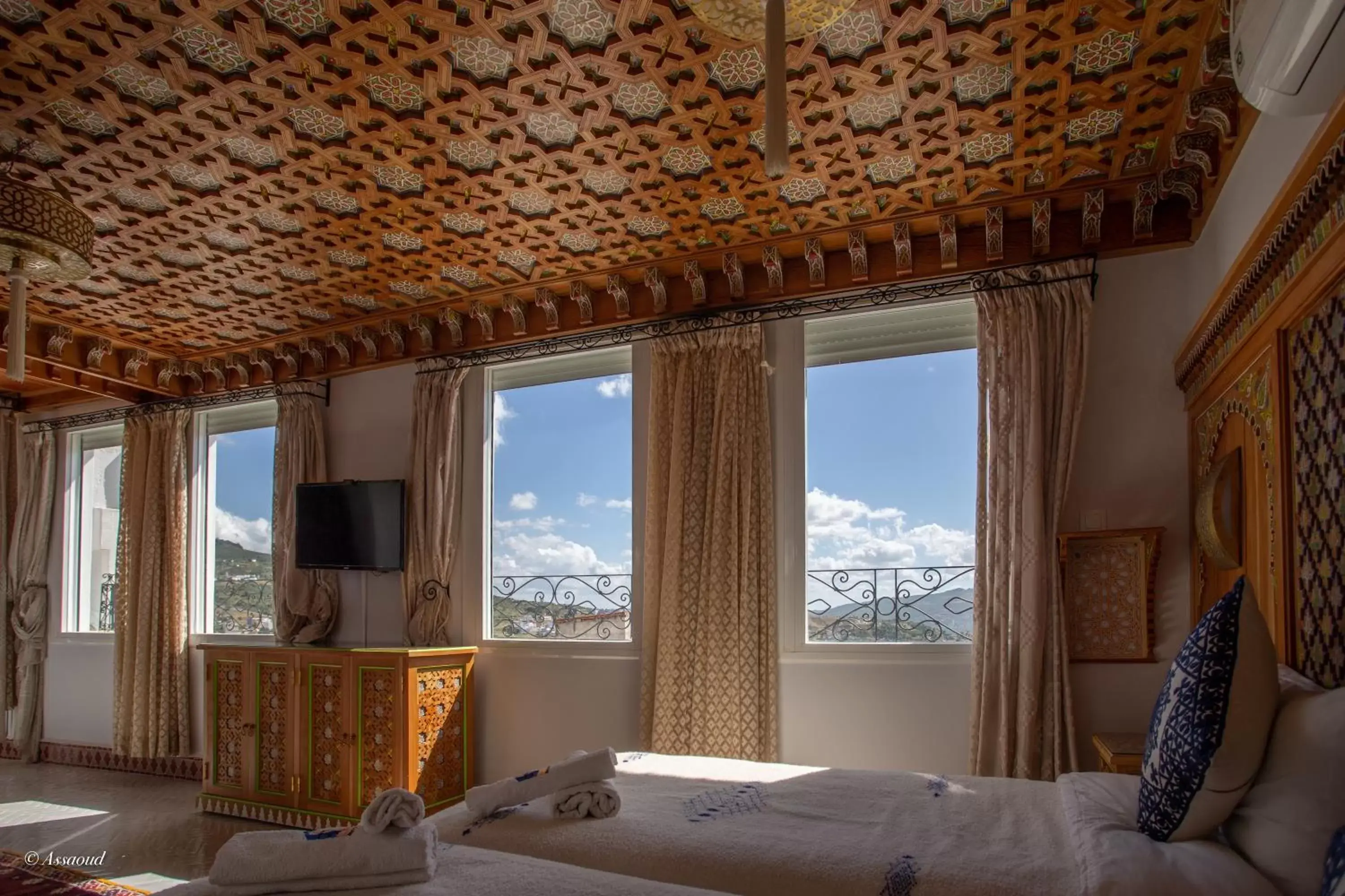 Mountain View in Hotel Dar Mounir
