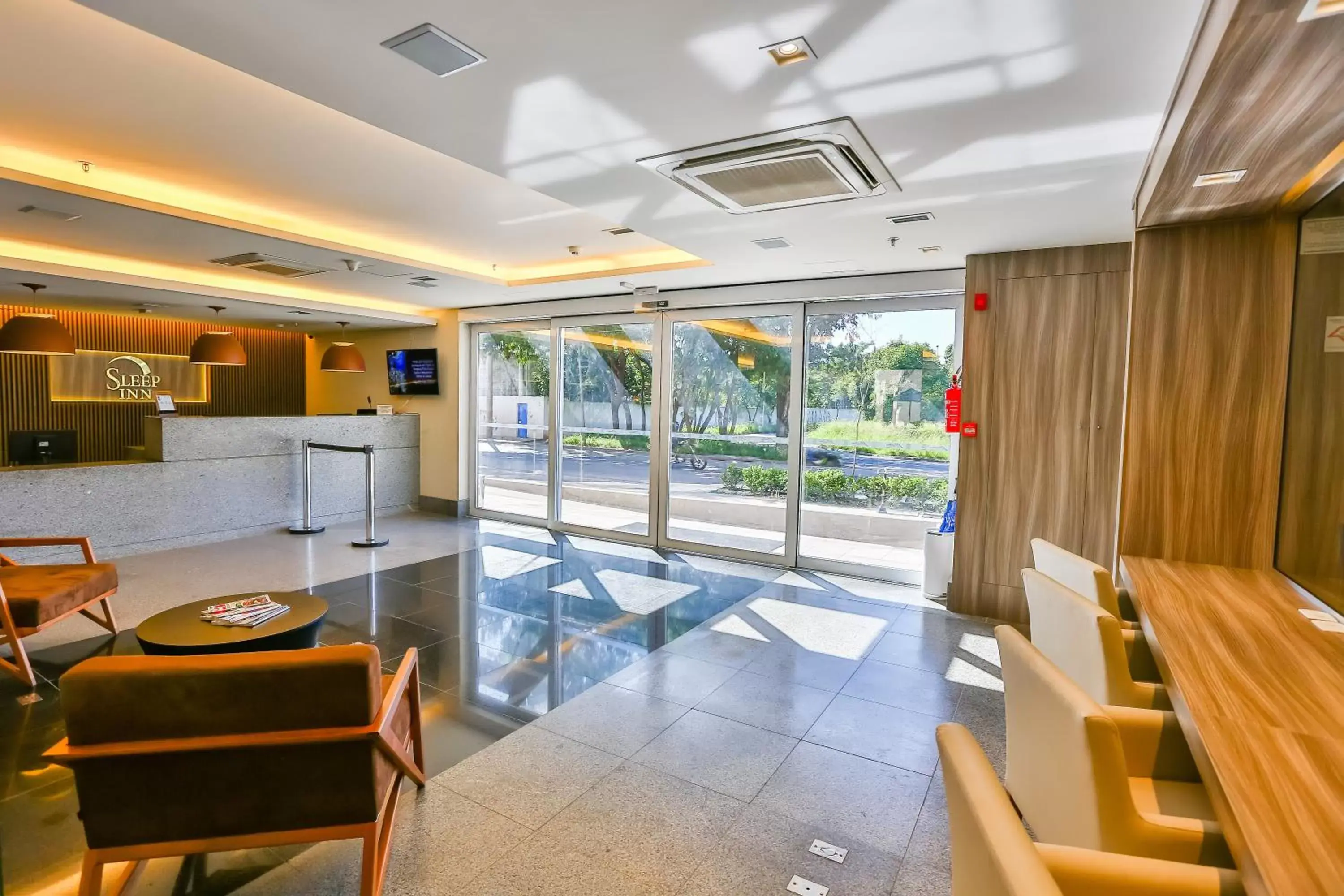 Lobby or reception in Sleep Inn Aeroporto de Guarulhos - São Paulo