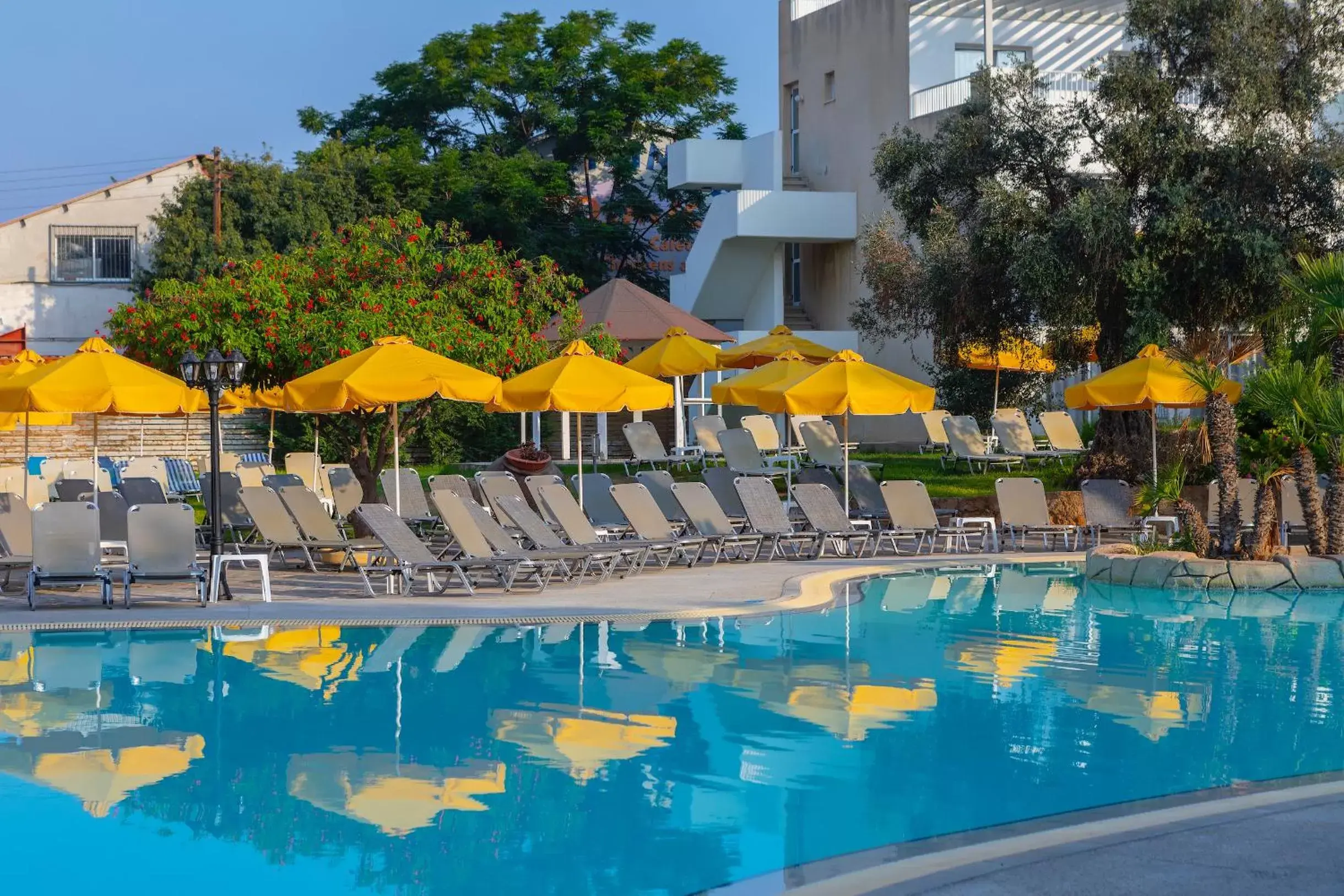 Swimming Pool in Mayfair Hotel formerly Smartline Paphos