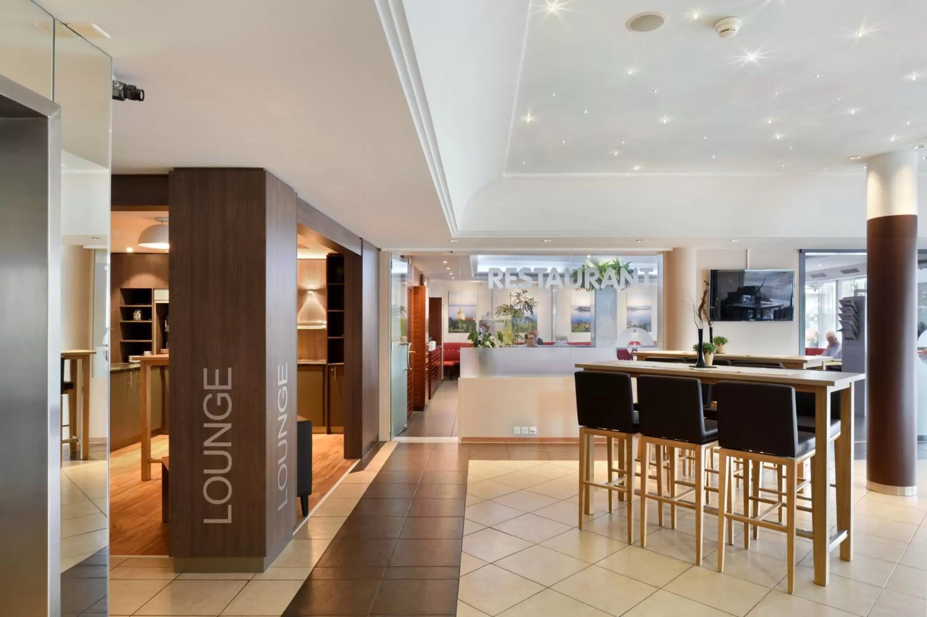 Lobby or reception in City Hotel Biel Bienne Free Parking