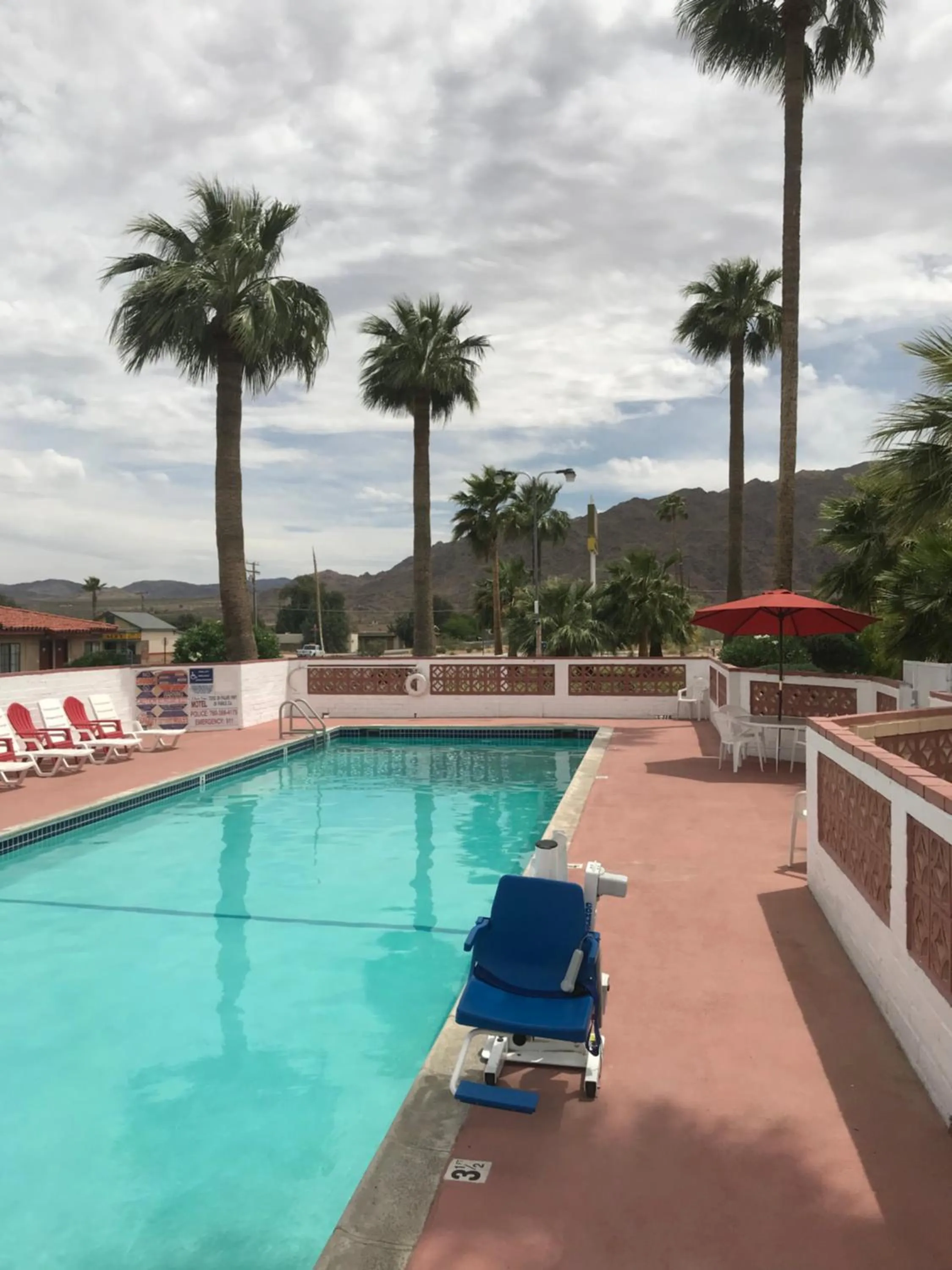 Swimming pool in El Rancho Dolores at JT National Park