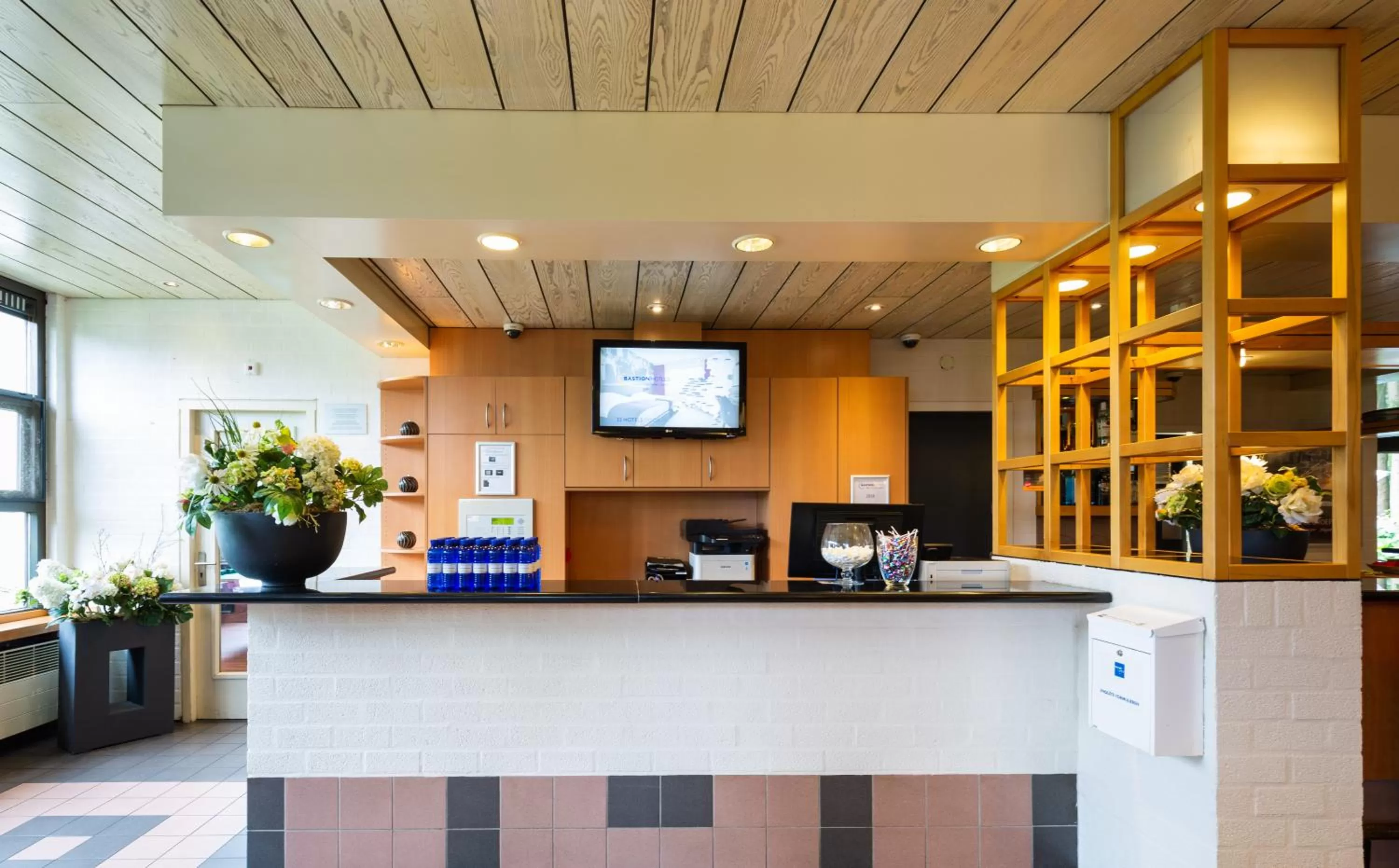 Lobby or reception in Bastion Hotel Heerlen