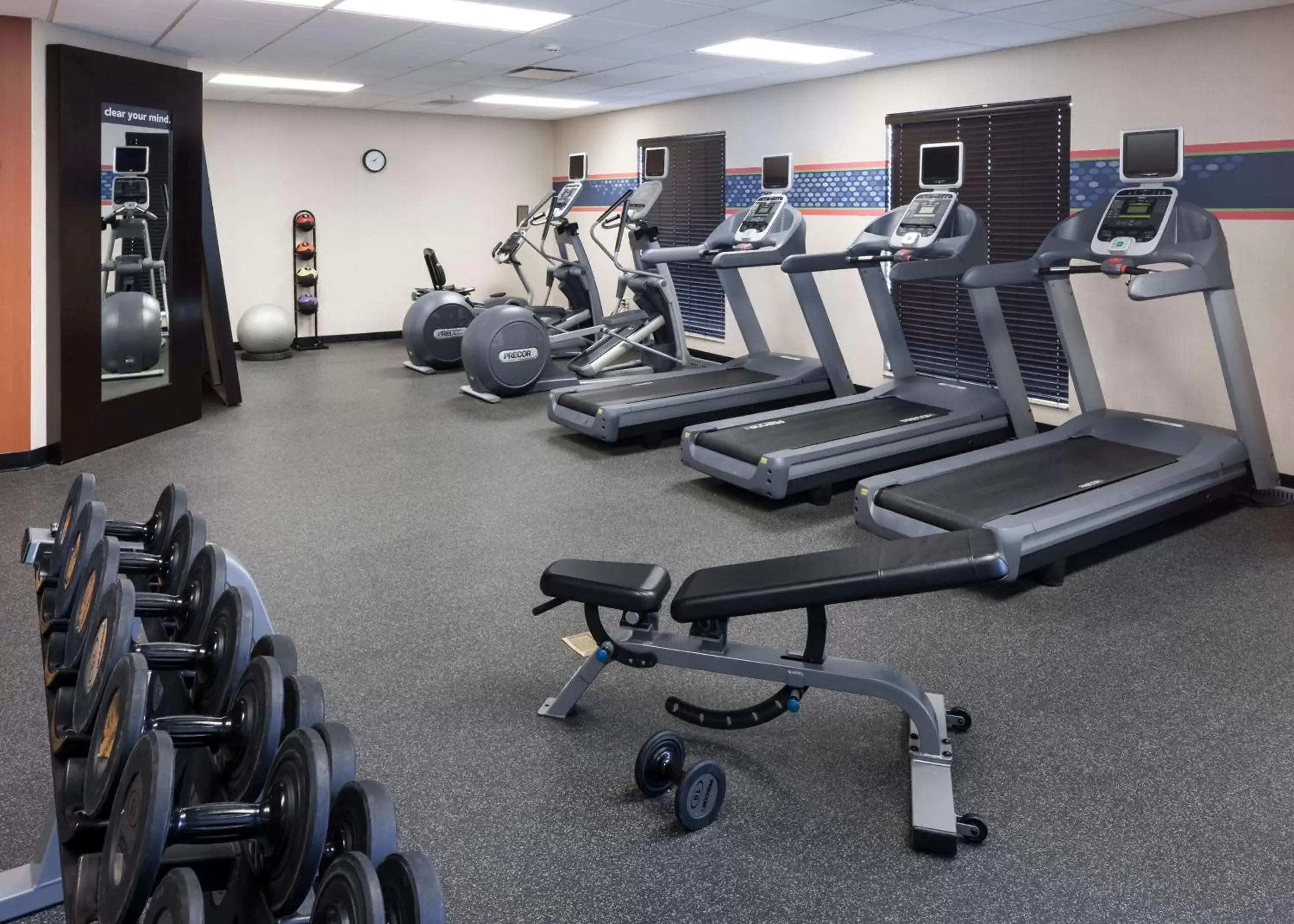Fitness centre/facilities, Fitness Center/Facilities in Hampton Inn & Suites Omaha-Downtown