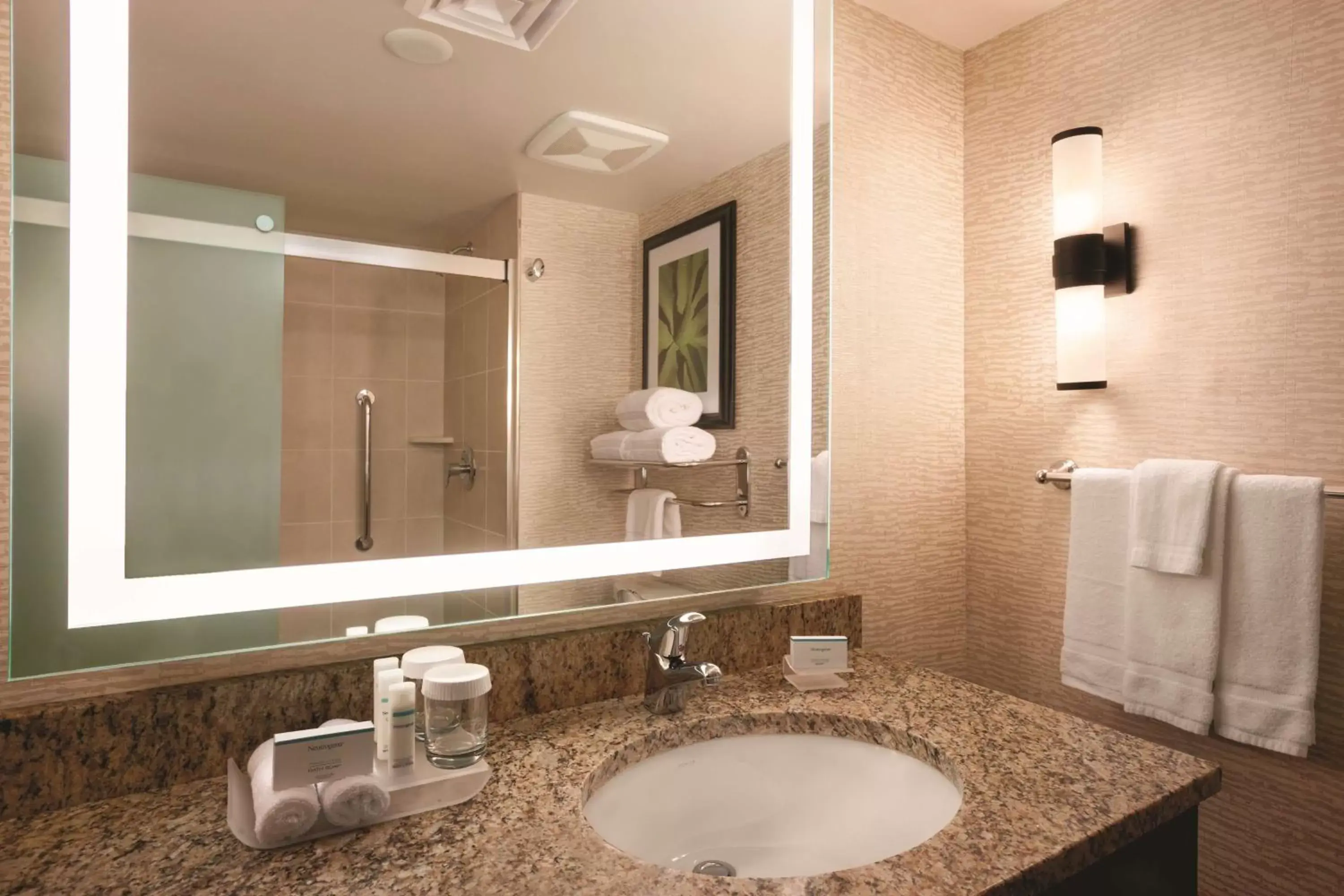 Bathroom in Homewood Suites Tucson St. Philip's Plaza University
