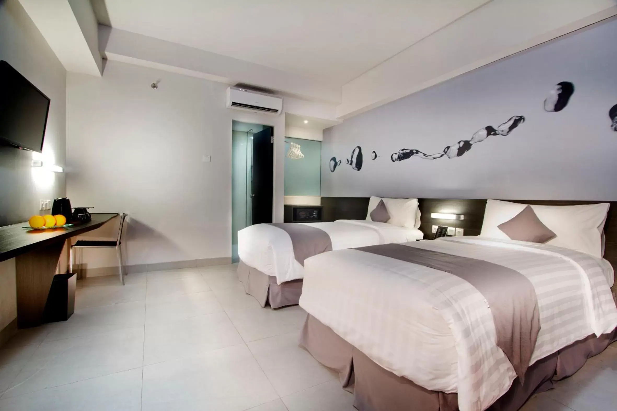 Bathroom, Bed in Neo Hotel Tendean Jakarta by ASTON