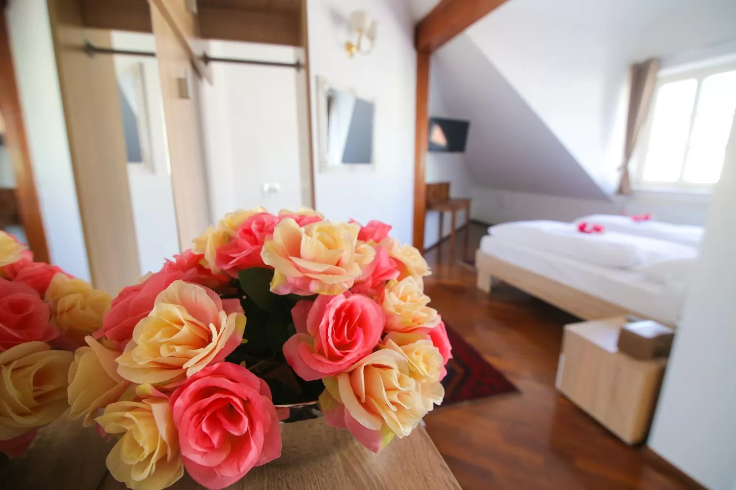 Bed in Hotel Vila Katrca