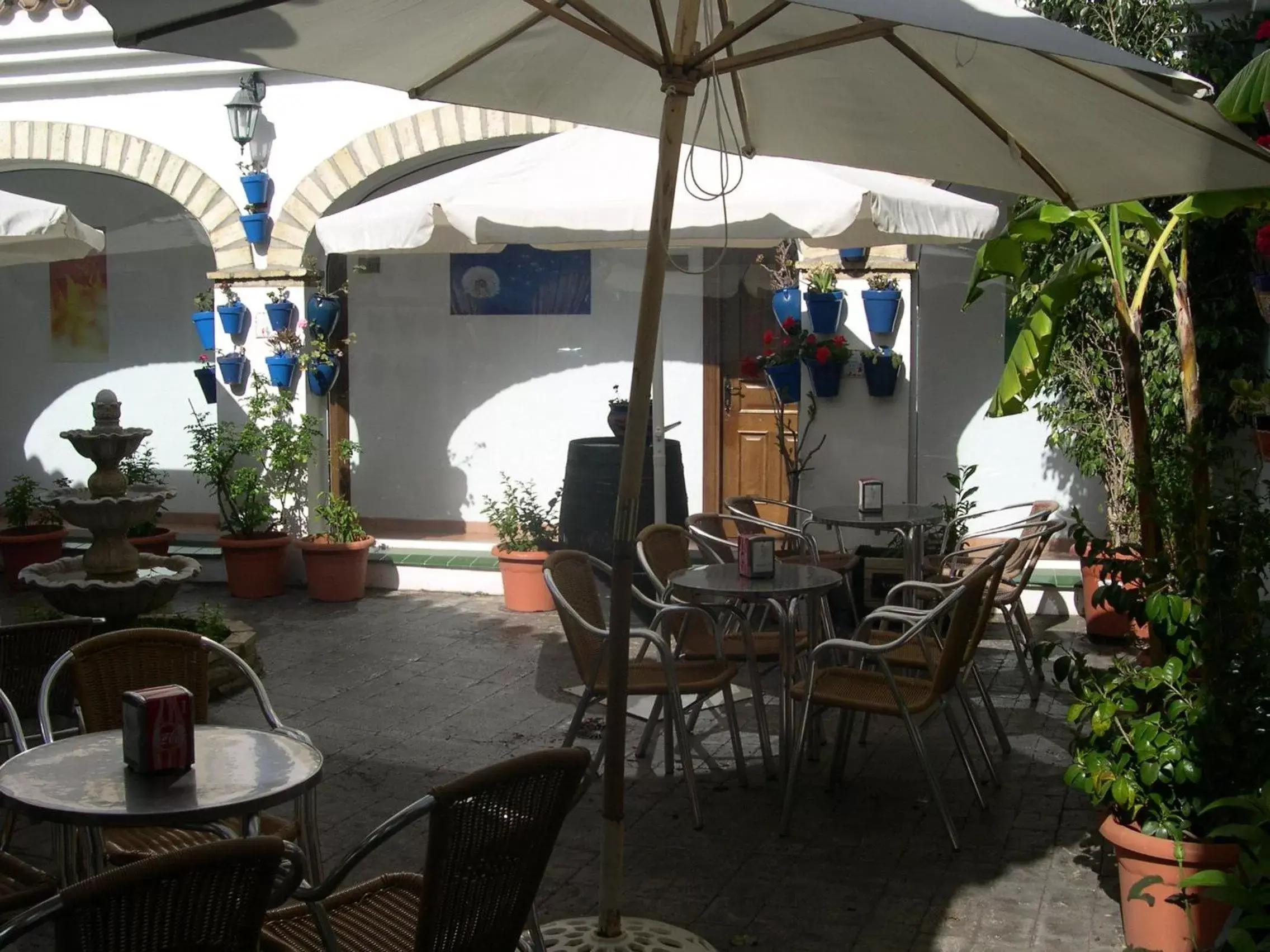 Patio in Hotel Cortijo Los Gallos