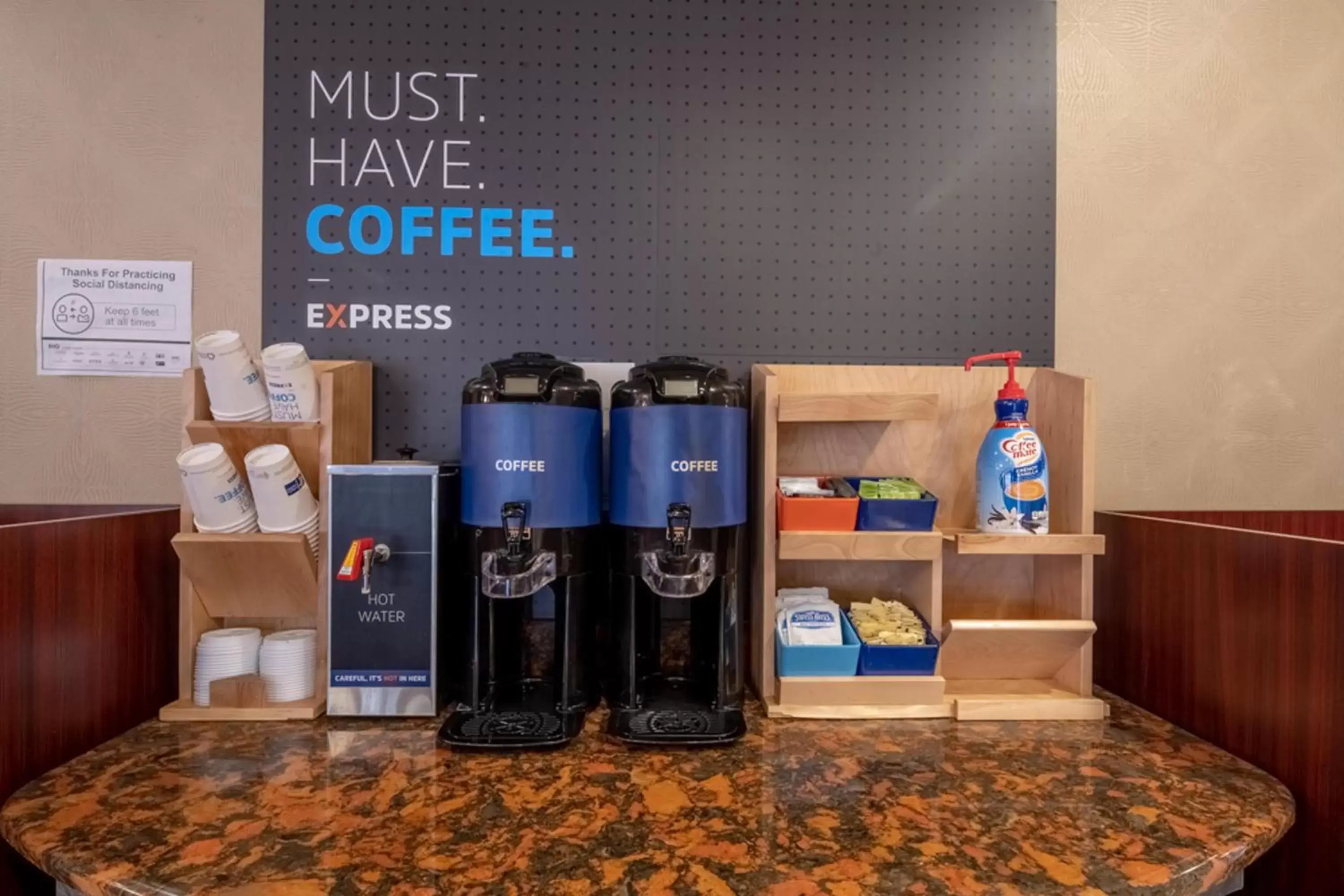 Coffee/tea facilities in Holiday Inn Express Hotel & Suites Pittsburgh Airport, an IHG Hotel