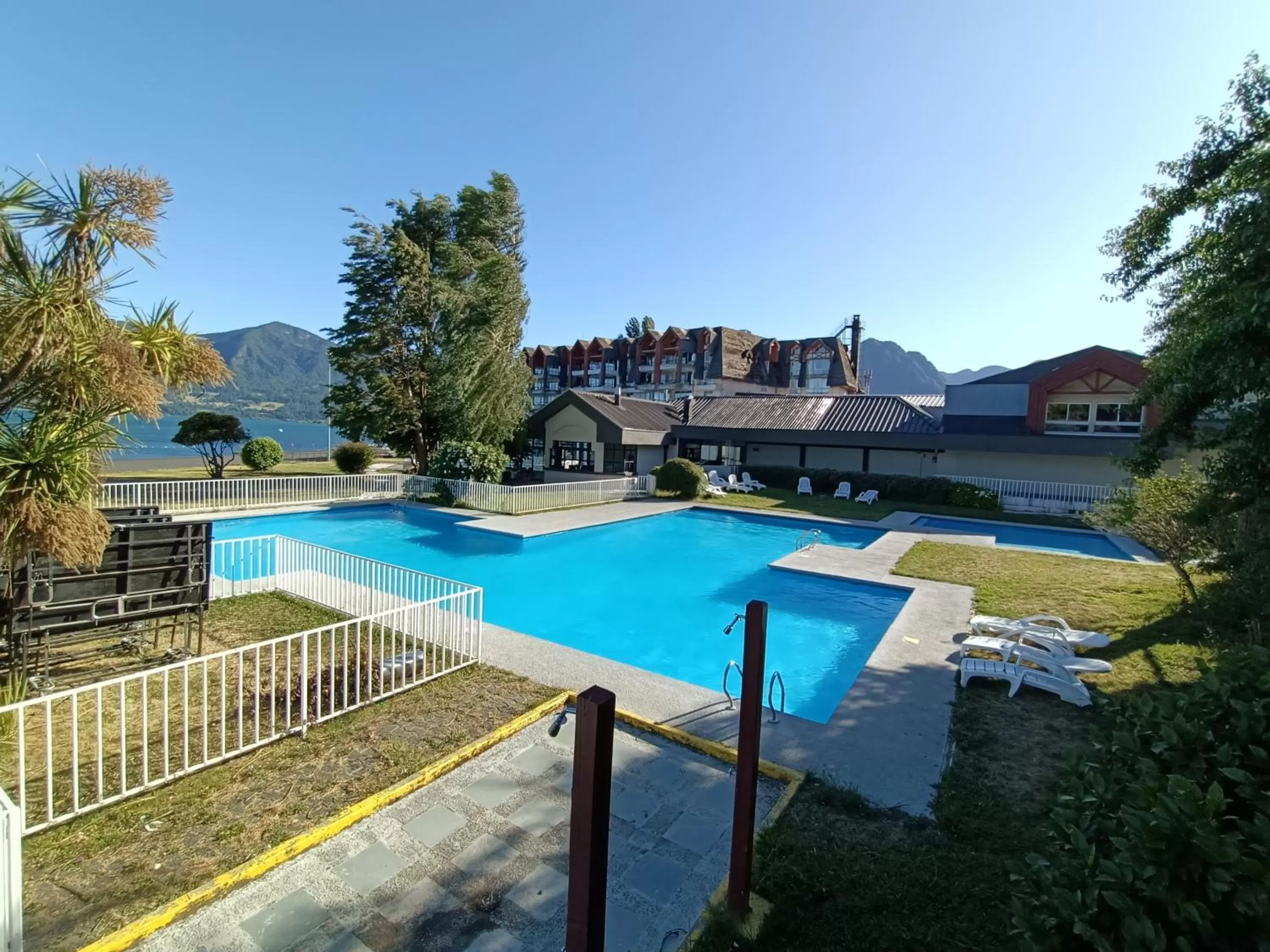 Swimming pool in Hotel Enjoy Pucón