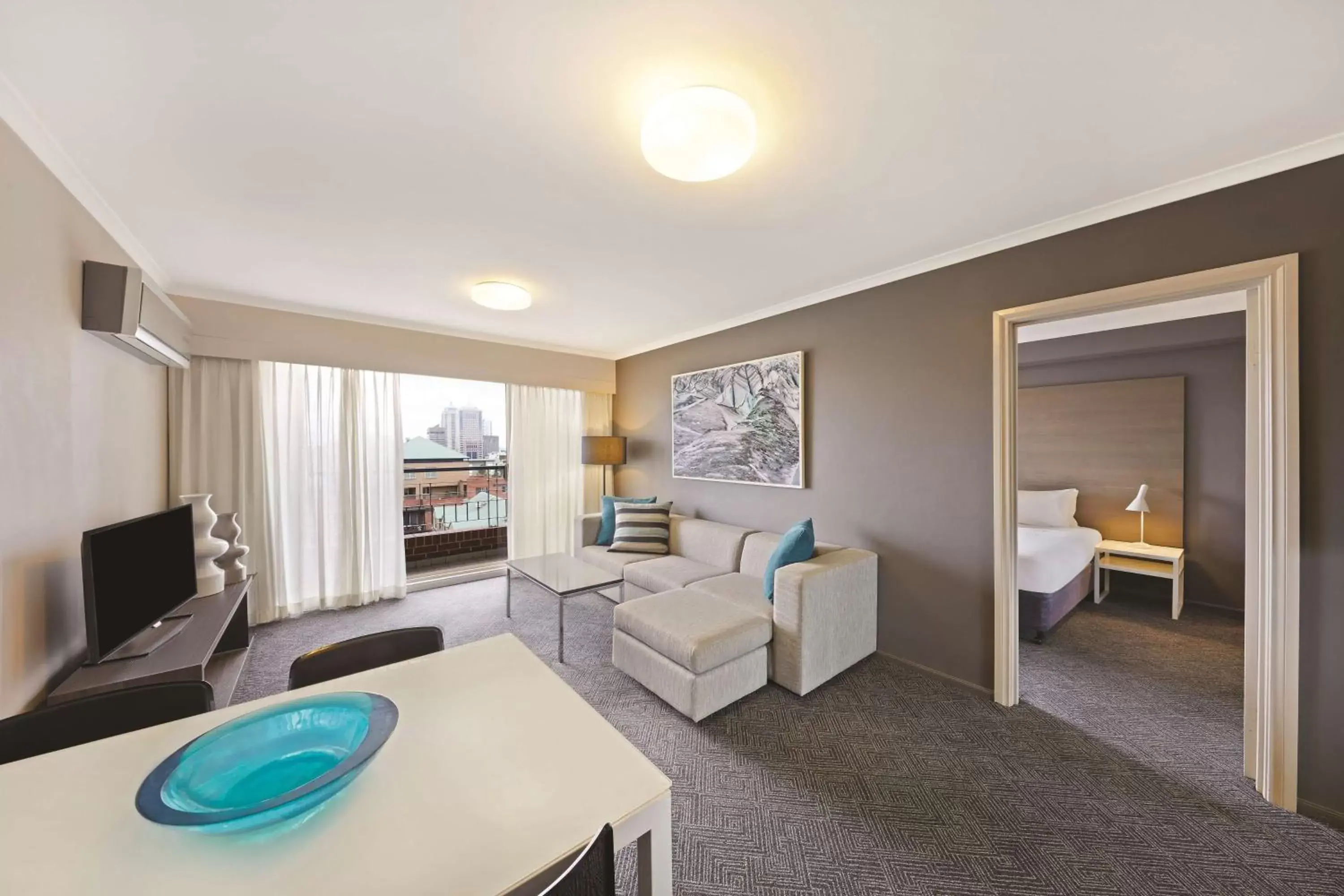 Bedroom, Seating Area in Adina Apartment Hotel Sydney Surry Hills