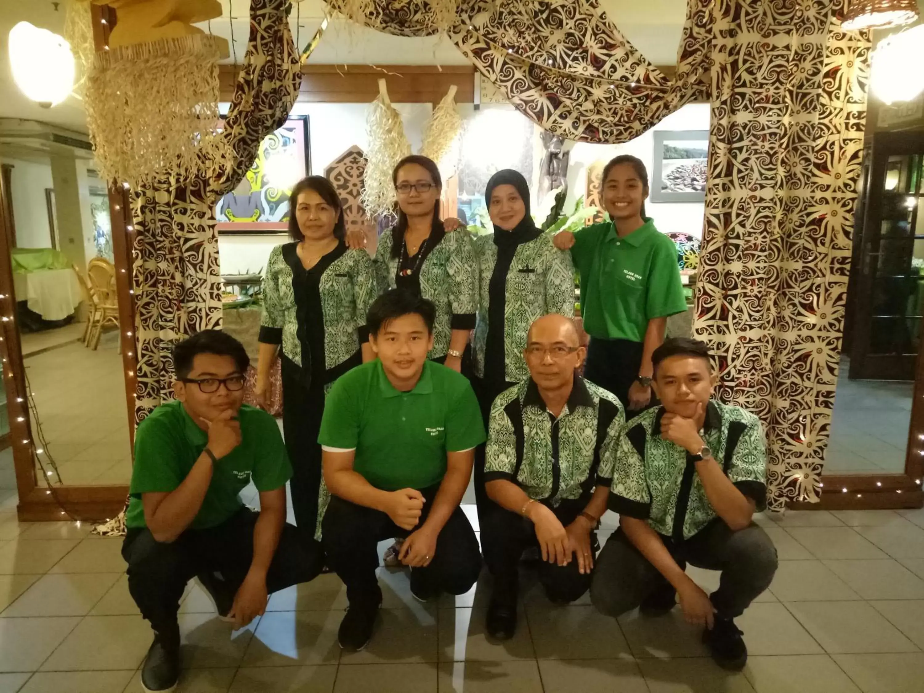 Staff in Telang Usan Hotel Kuching