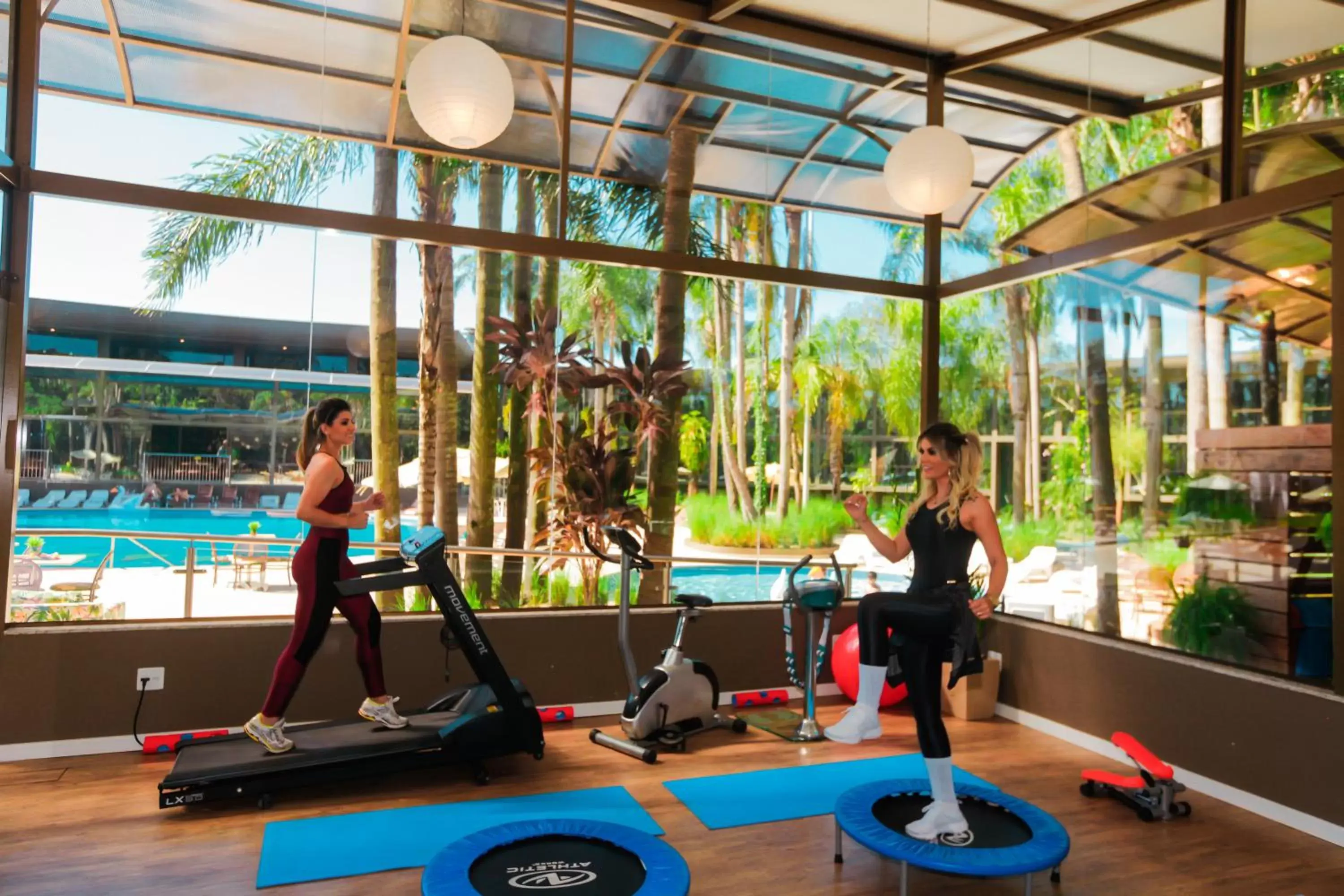 Fitness centre/facilities in Vivaz Cataratas Hotel Resort