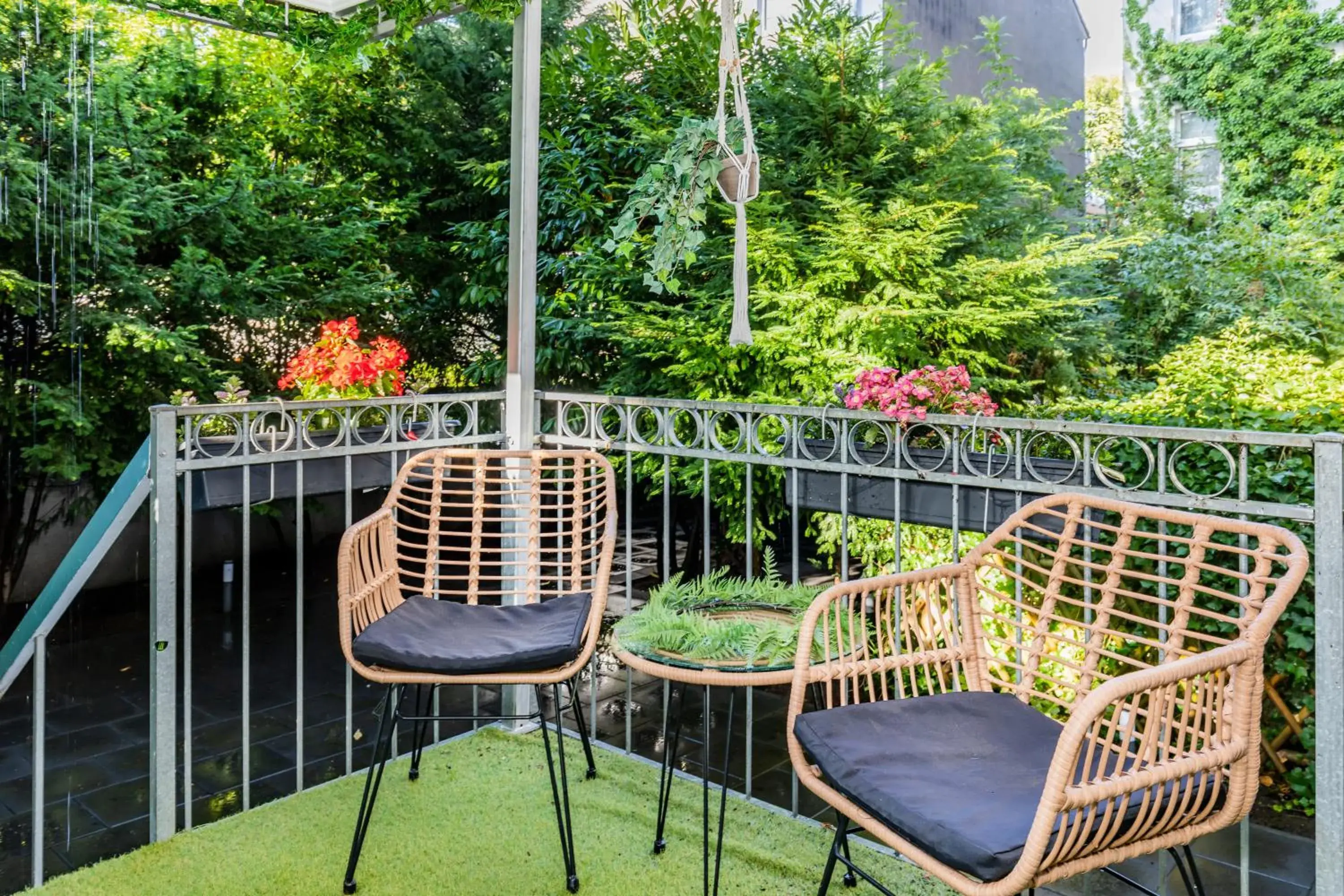 Patio, Balcony/Terrace in Hotel Fürst Garden