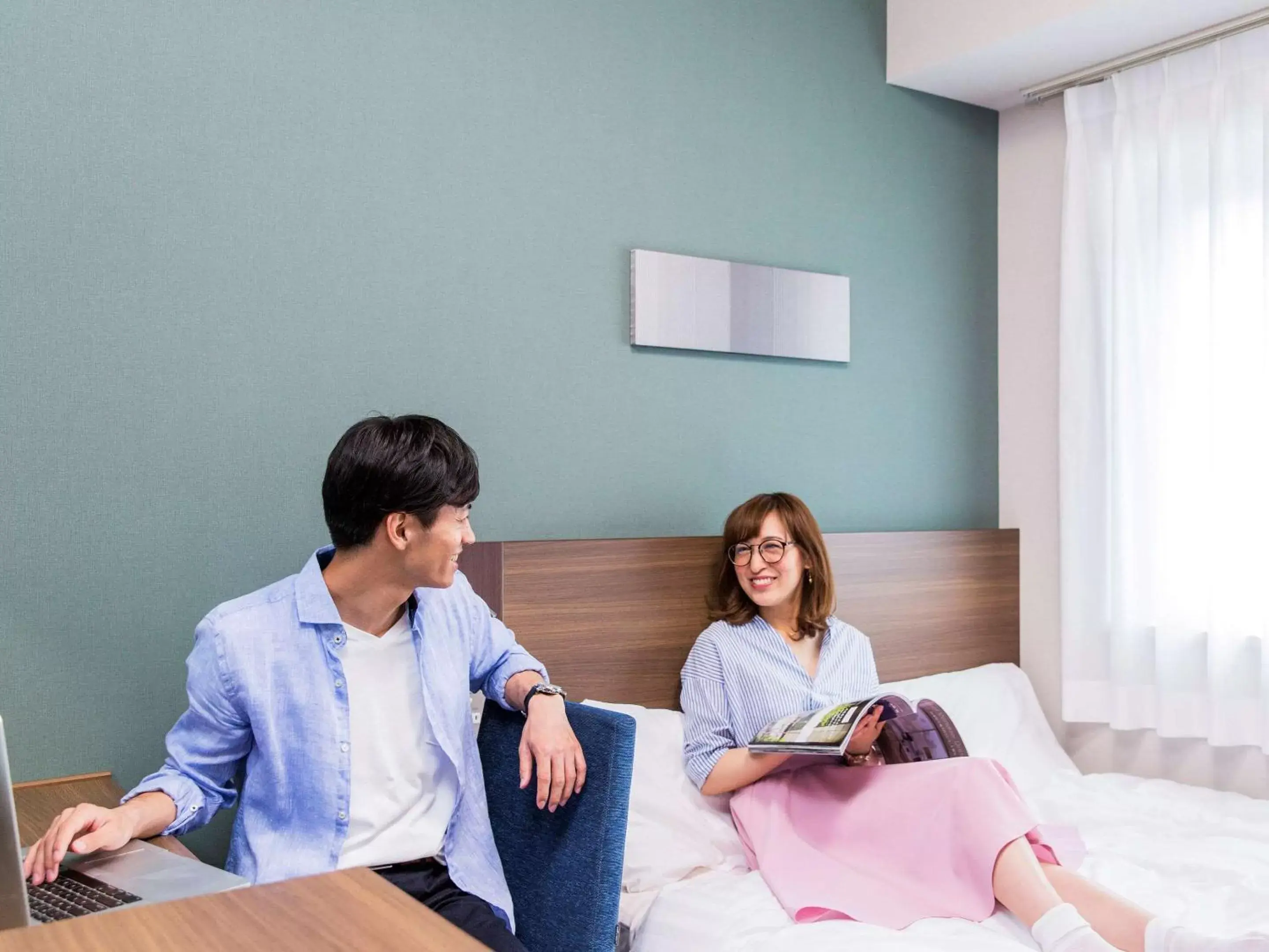 Photo of the whole room in Comfort Hotel Wakayama
