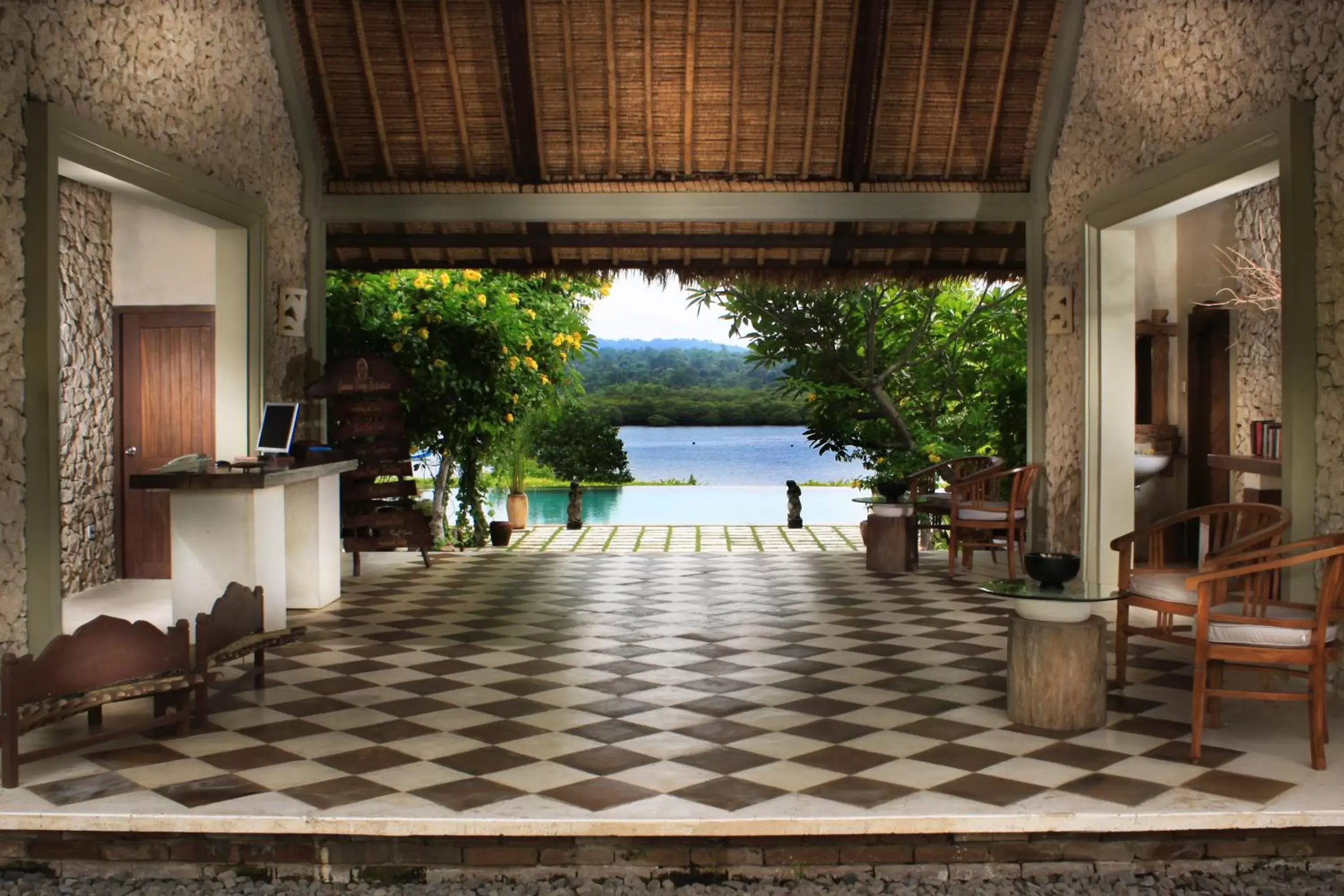 Lobby or reception, Pool View in Naya Gawana Resort & Spa