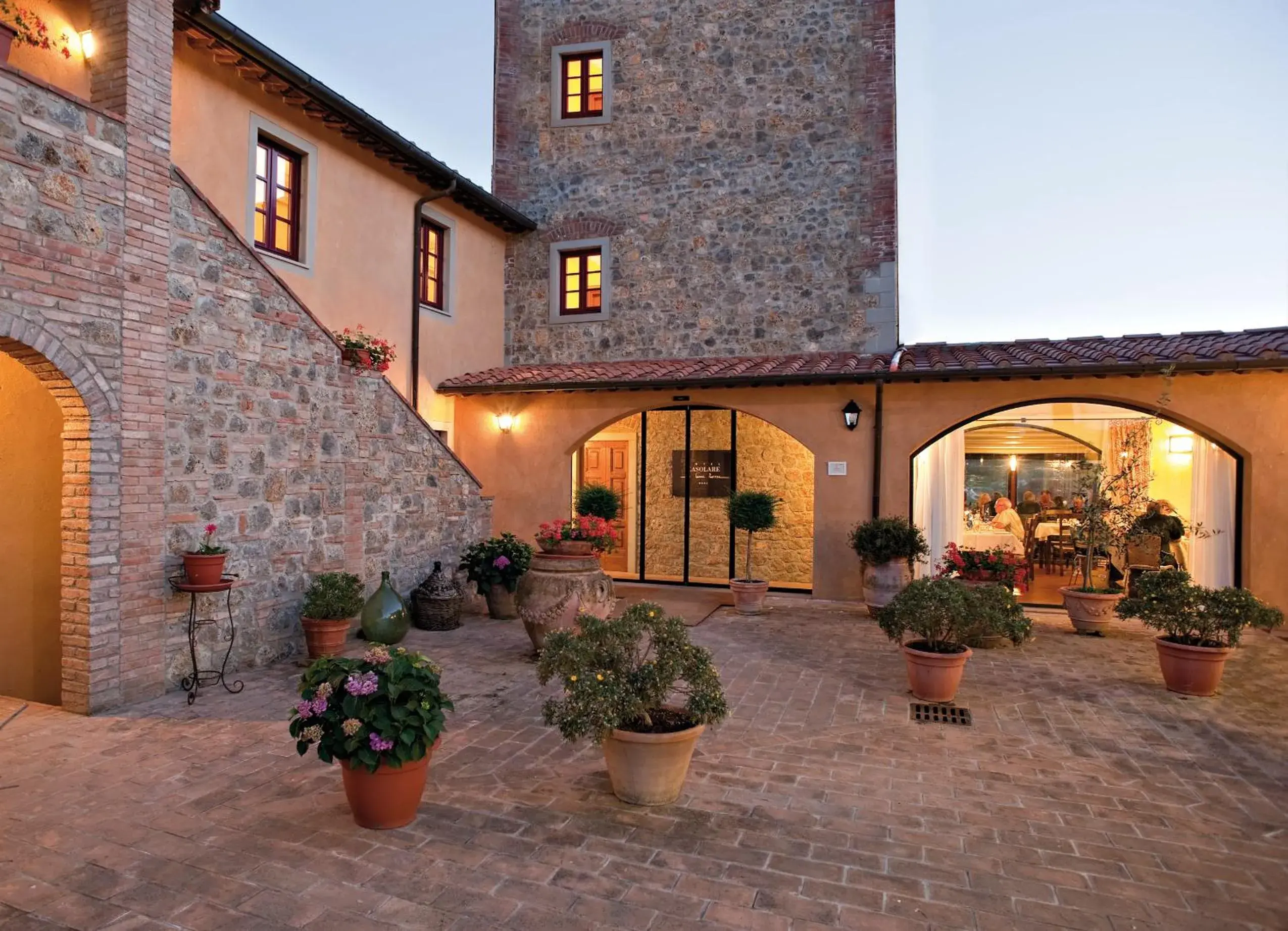 Facade/entrance, Property Building in Hotel & Restaurant Casolare Le Terre Rosse