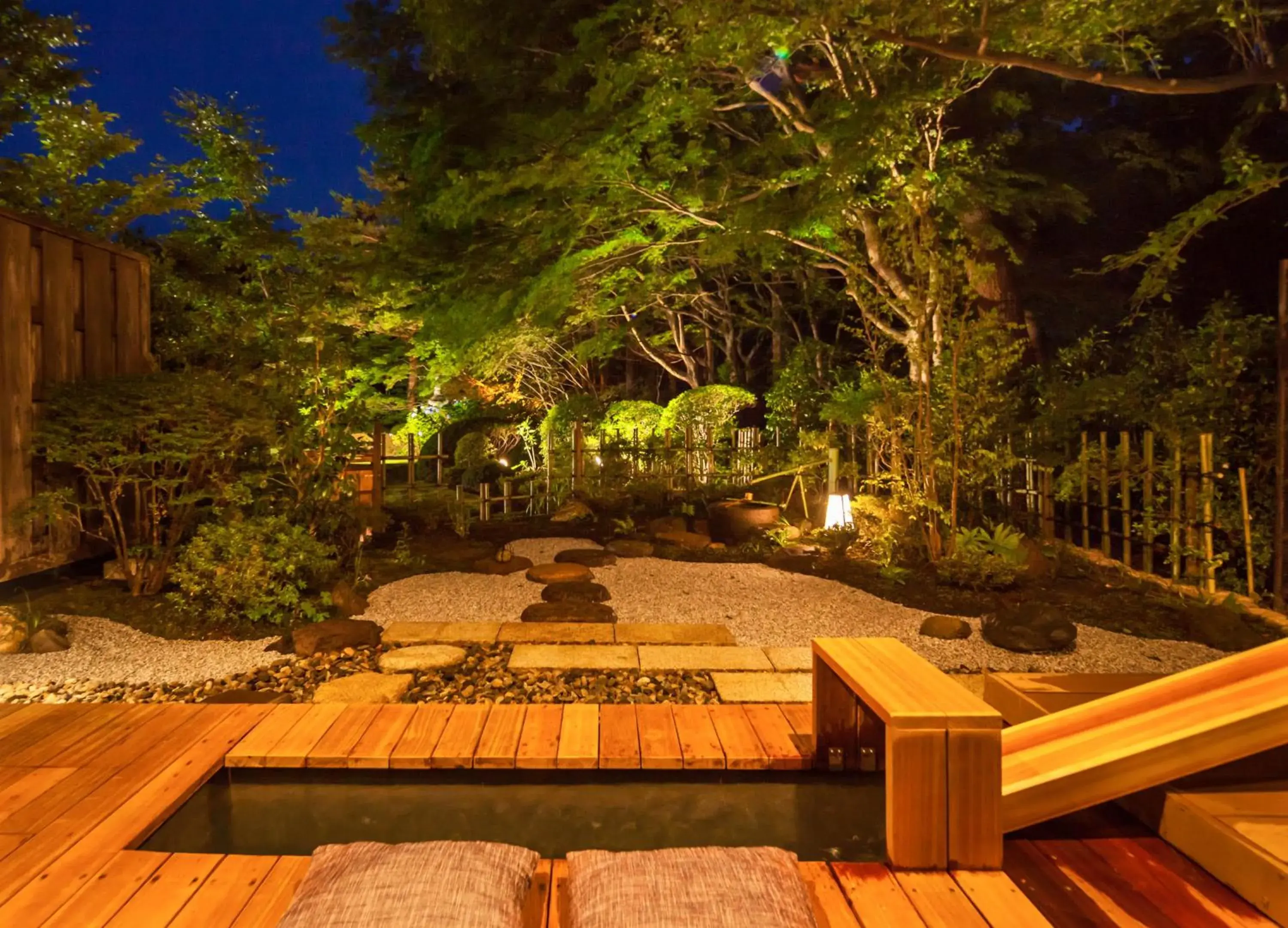 Garden view in Nasu Onsen Sanraku