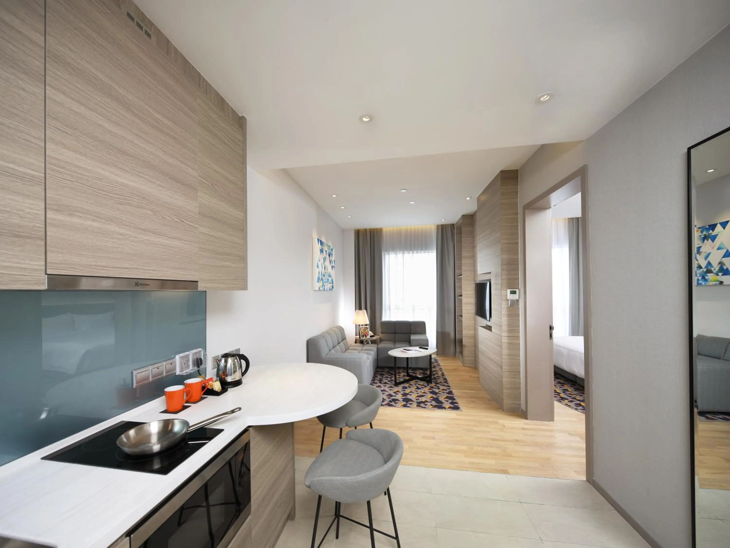 Kitchen or kitchenette in Capri by Fraser Johor Bahru