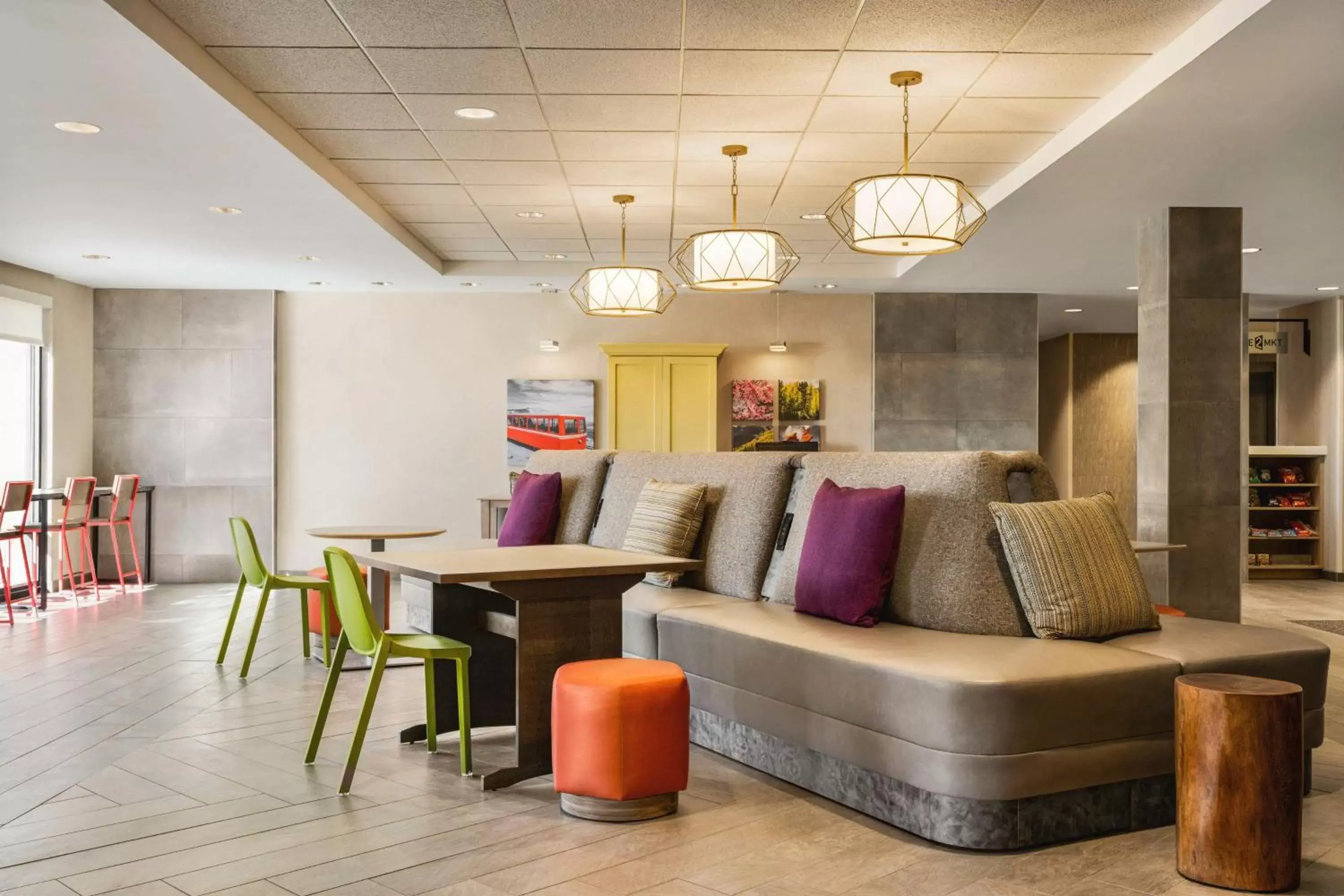 Lobby or reception in Home2 Suites By Hilton Colorado Springs I-25 Central