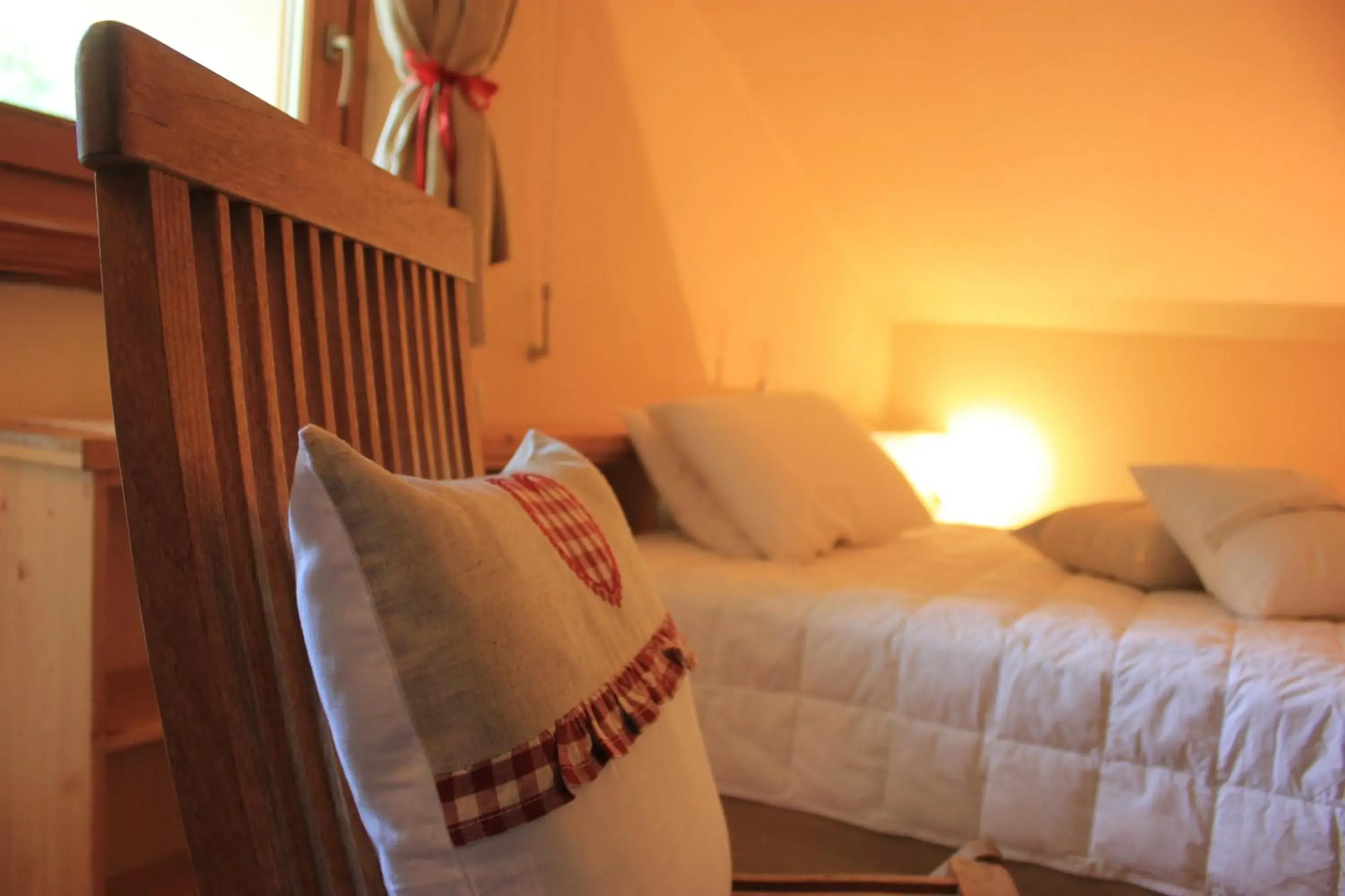 Decorative detail, Bed in Shatush Hotel