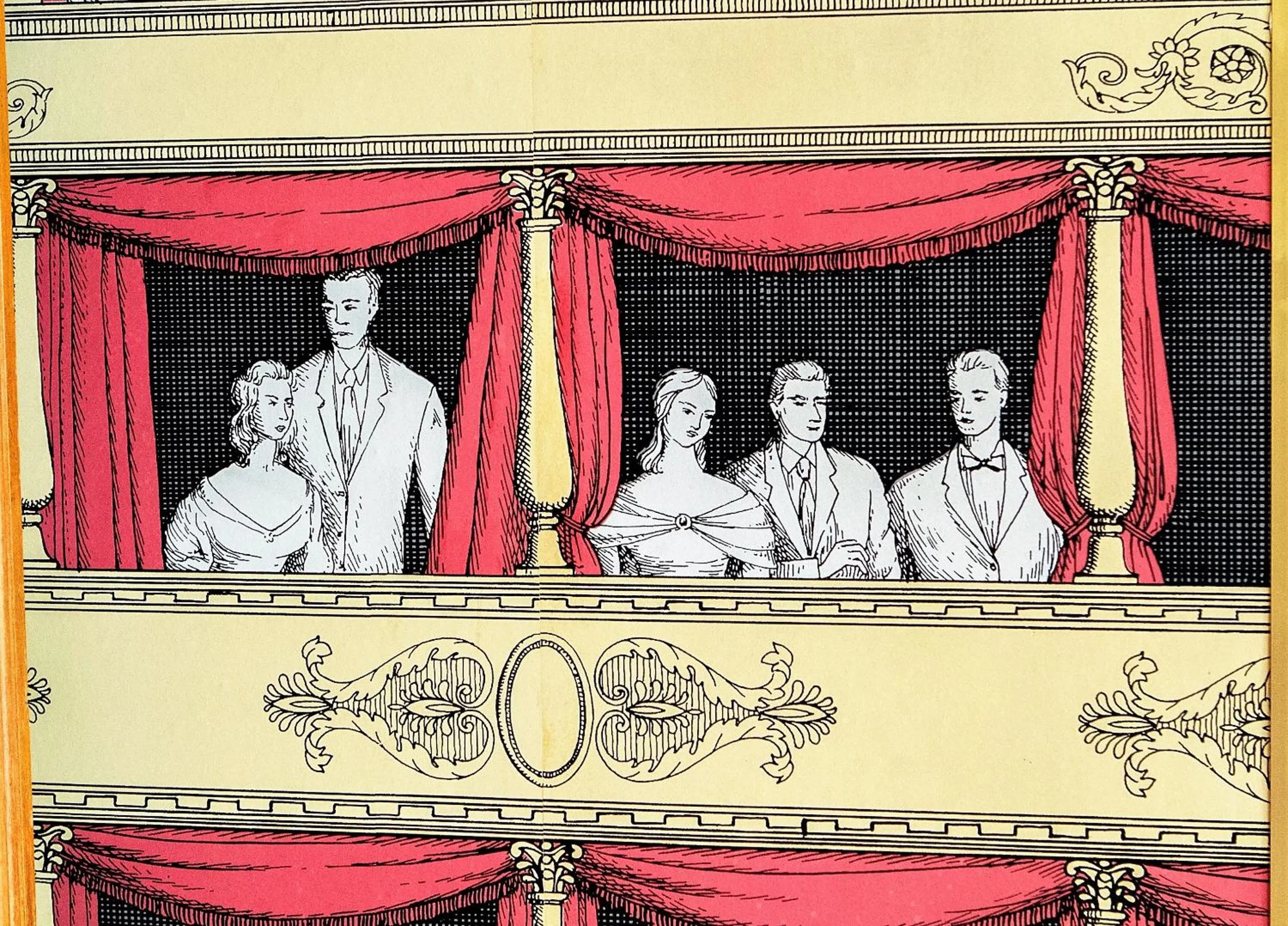 Decorative detail in Hôtel du Théâtre by Patrick Hayat