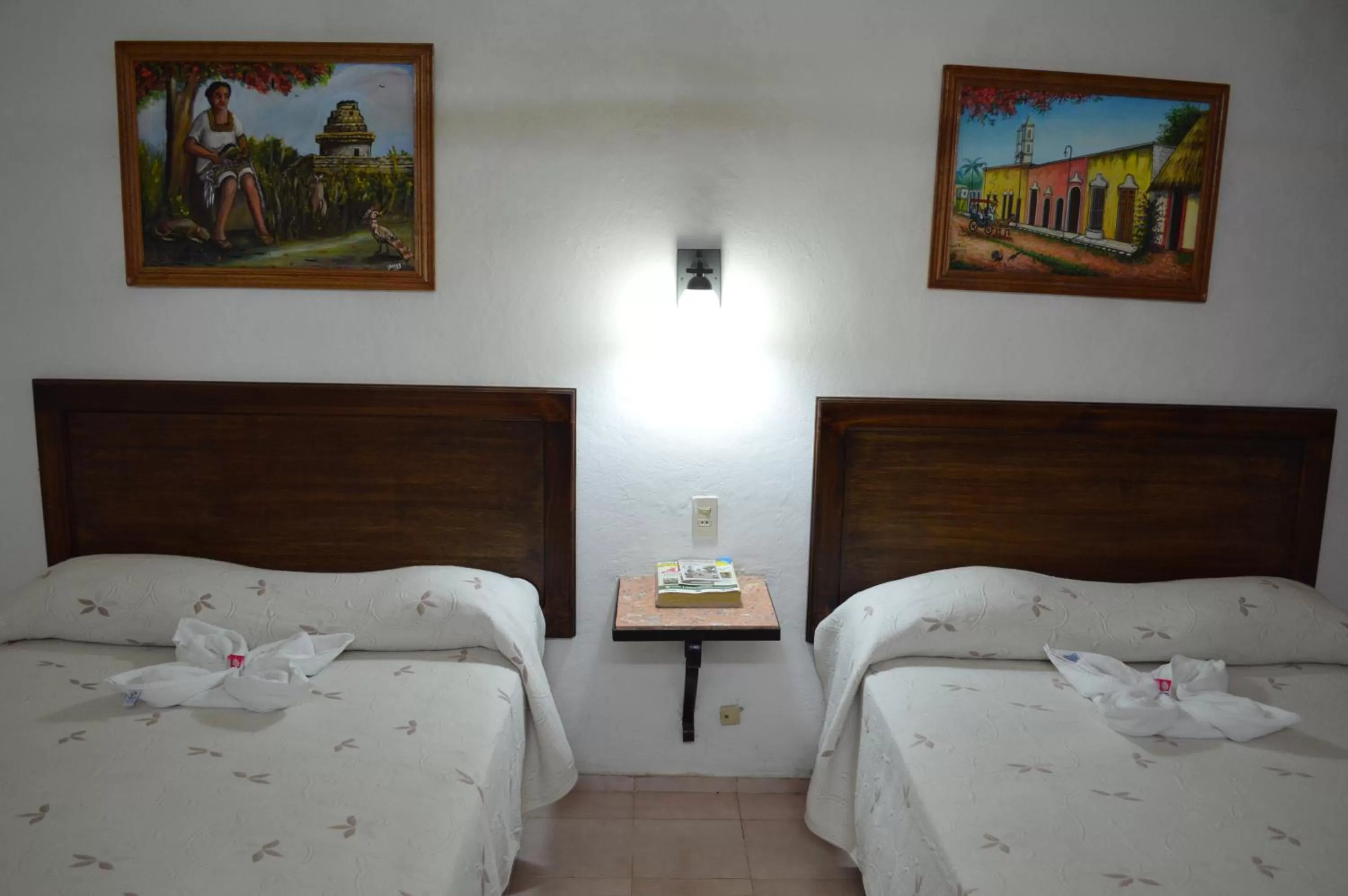 Bed in Hotel San Clemente