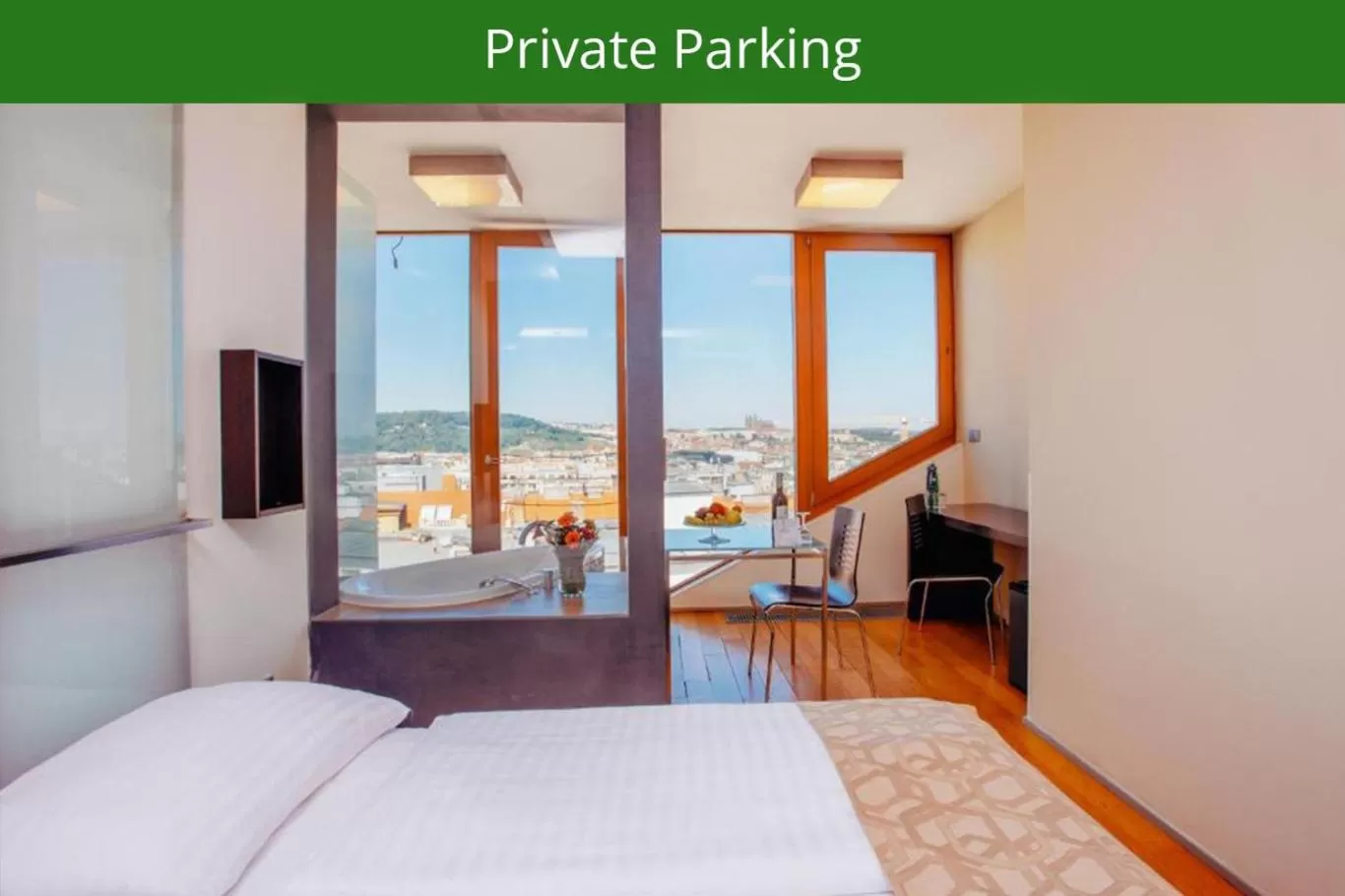 Bed in Wenceslas Square Hotel - Czech Leading Hotels