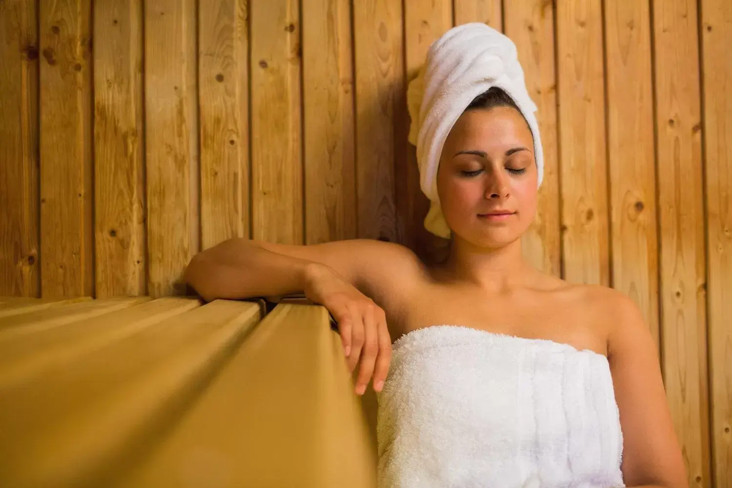 Sauna in Waitakere Resort & Spa