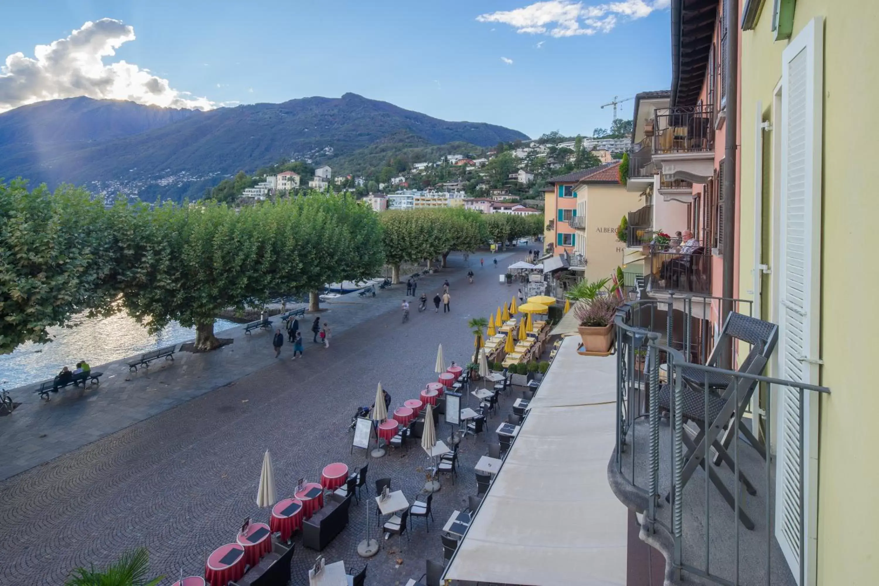 Lake view in Piazza Ascona Hotel & Restaurants