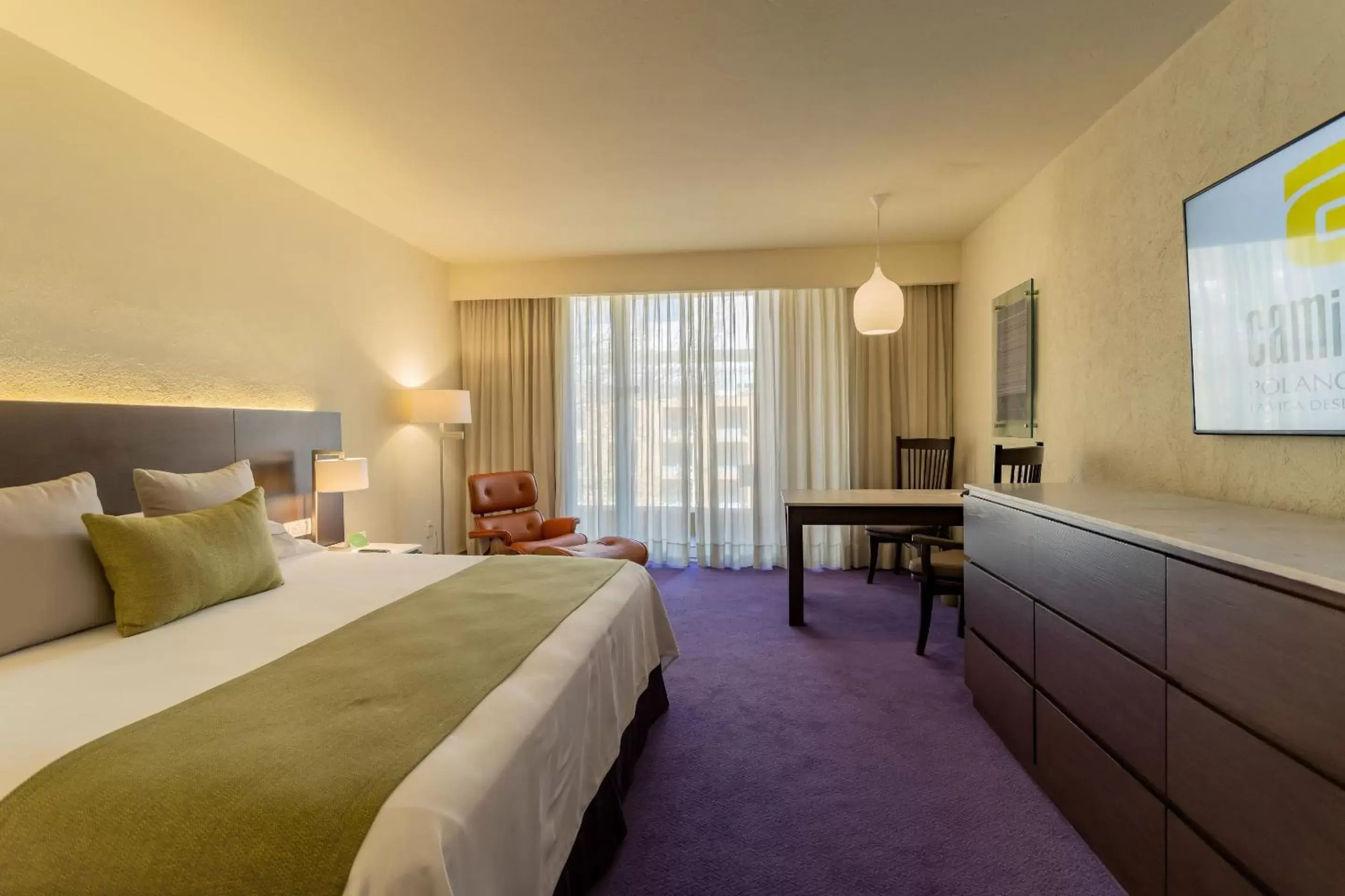 Photo of the whole room, Bed in Camino Real Polanco Mexico Photo of the whole room, Bed in Camino Real Polanco Mexico