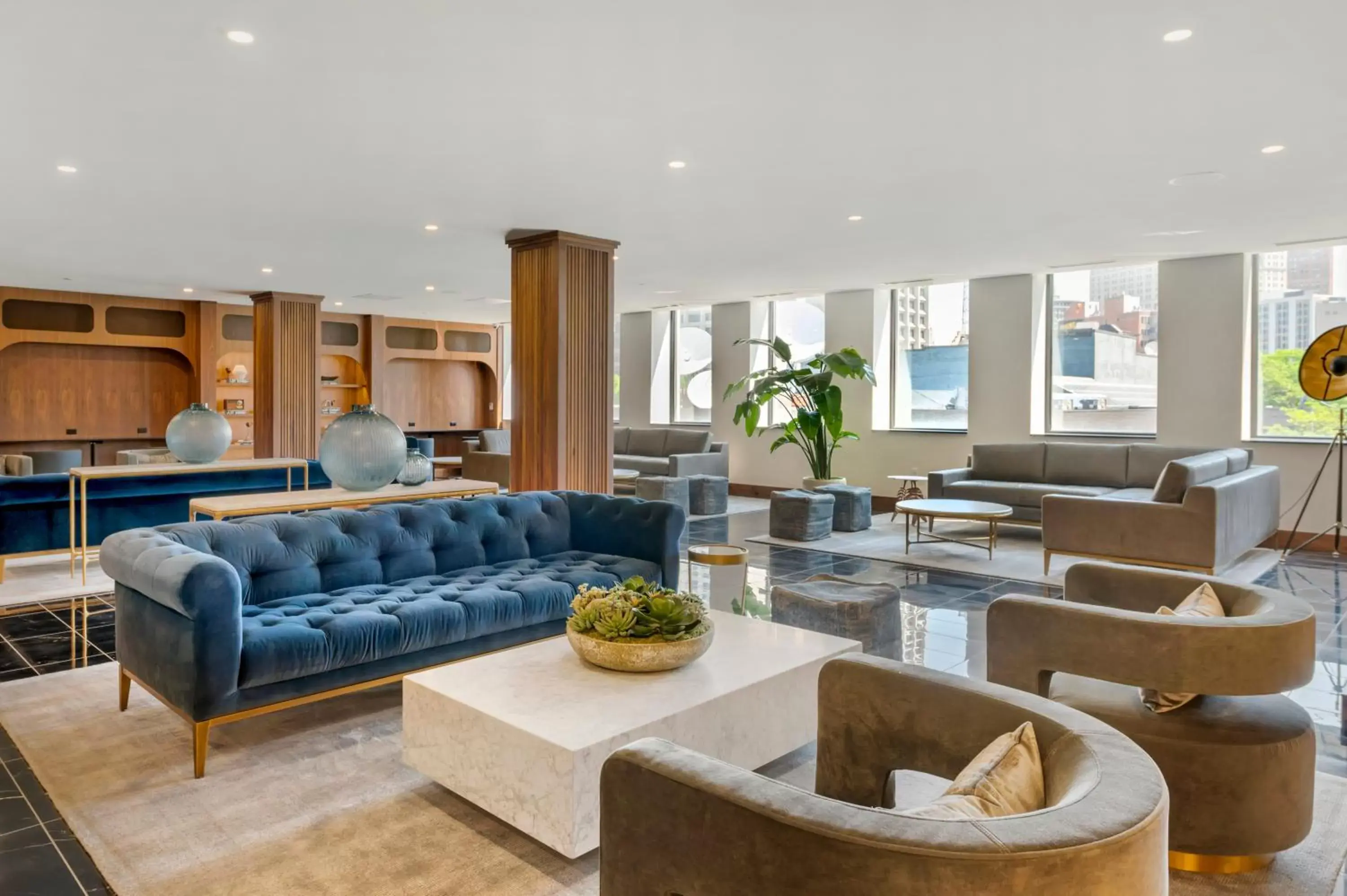 Lobby or reception, Seating Area in Cambria Hotel Detroit Downtown