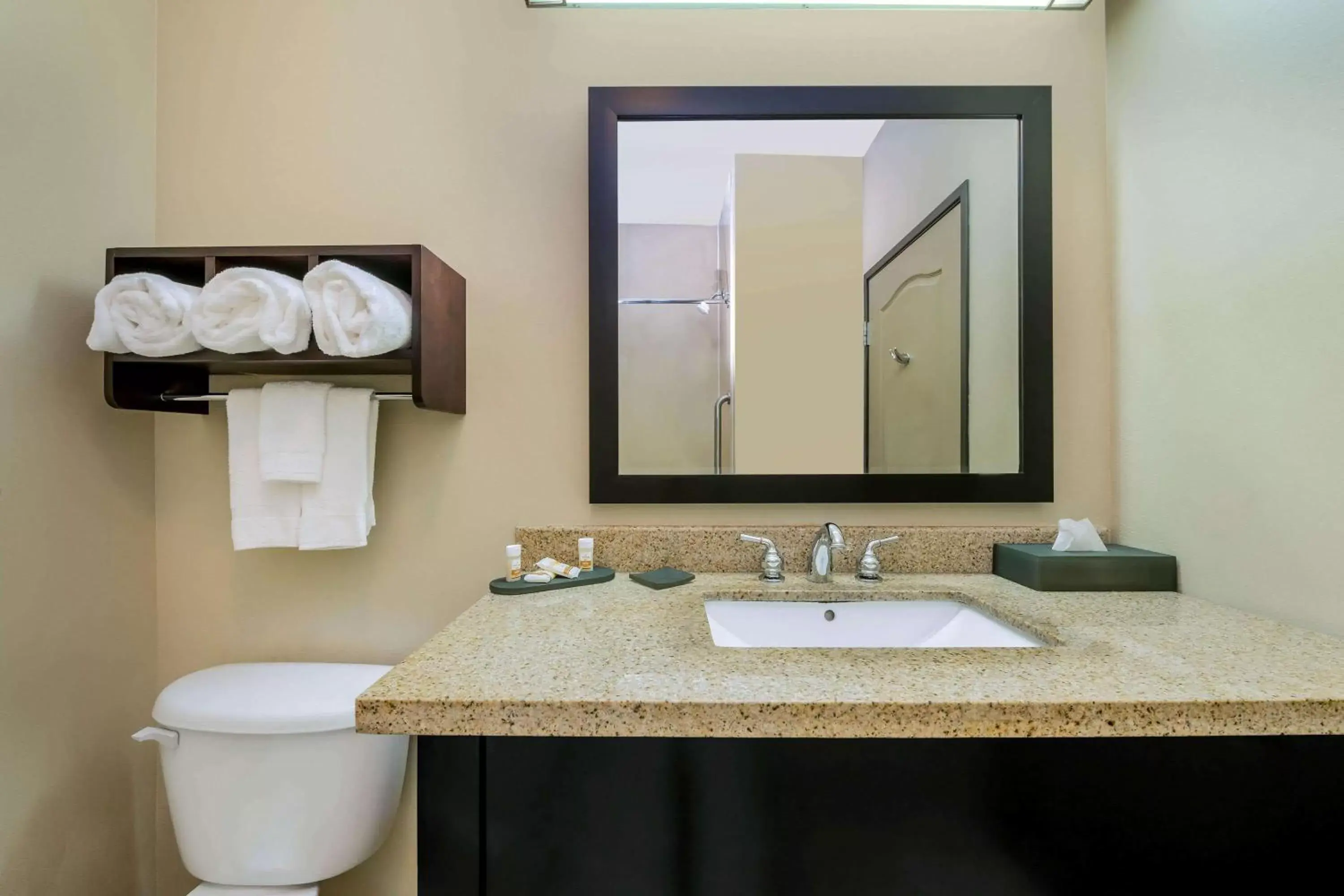 Bathroom in La Quinta by Wyndham Marshall