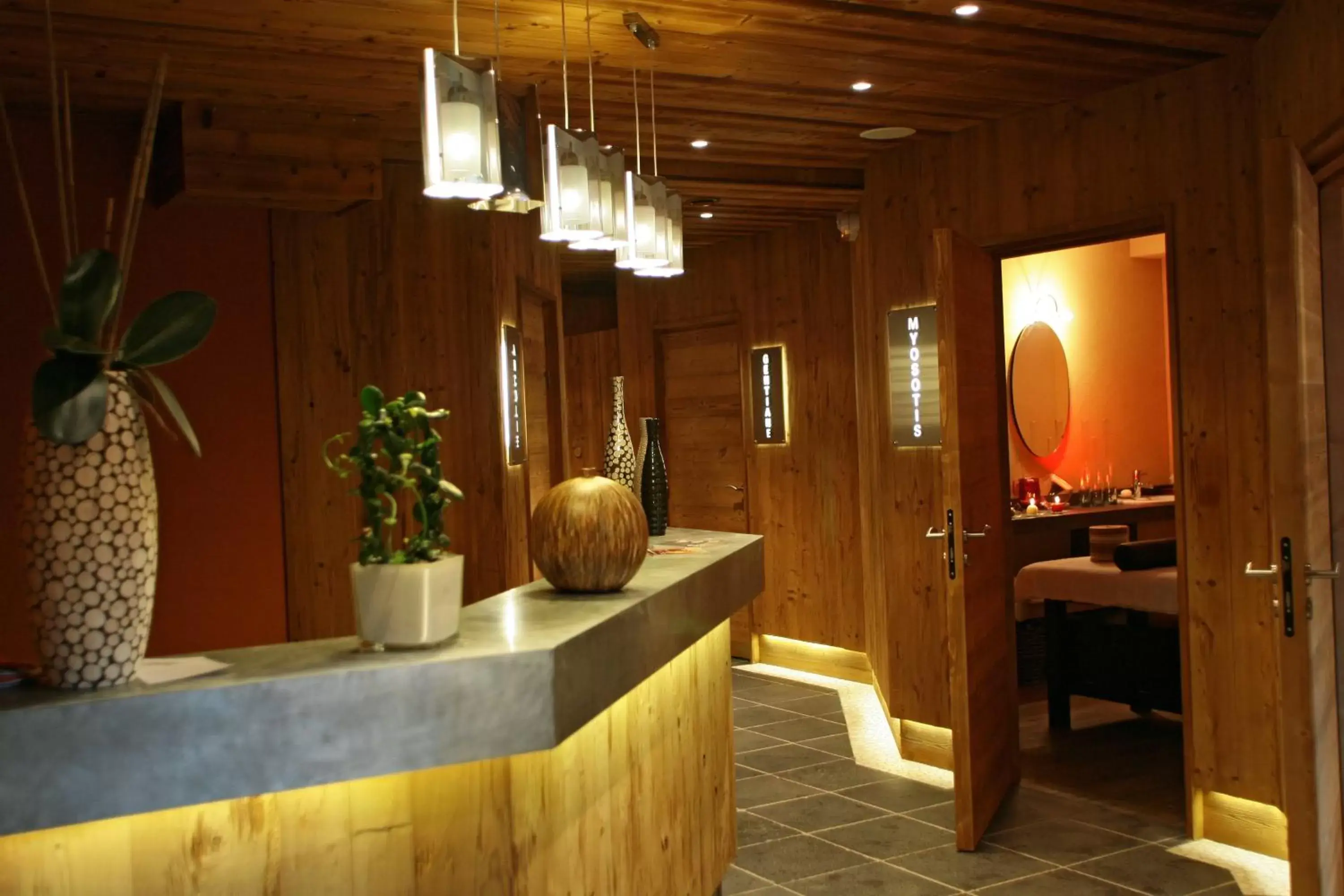 Spa and wellness centre/facilities in Hôtel et Spa les Clarines