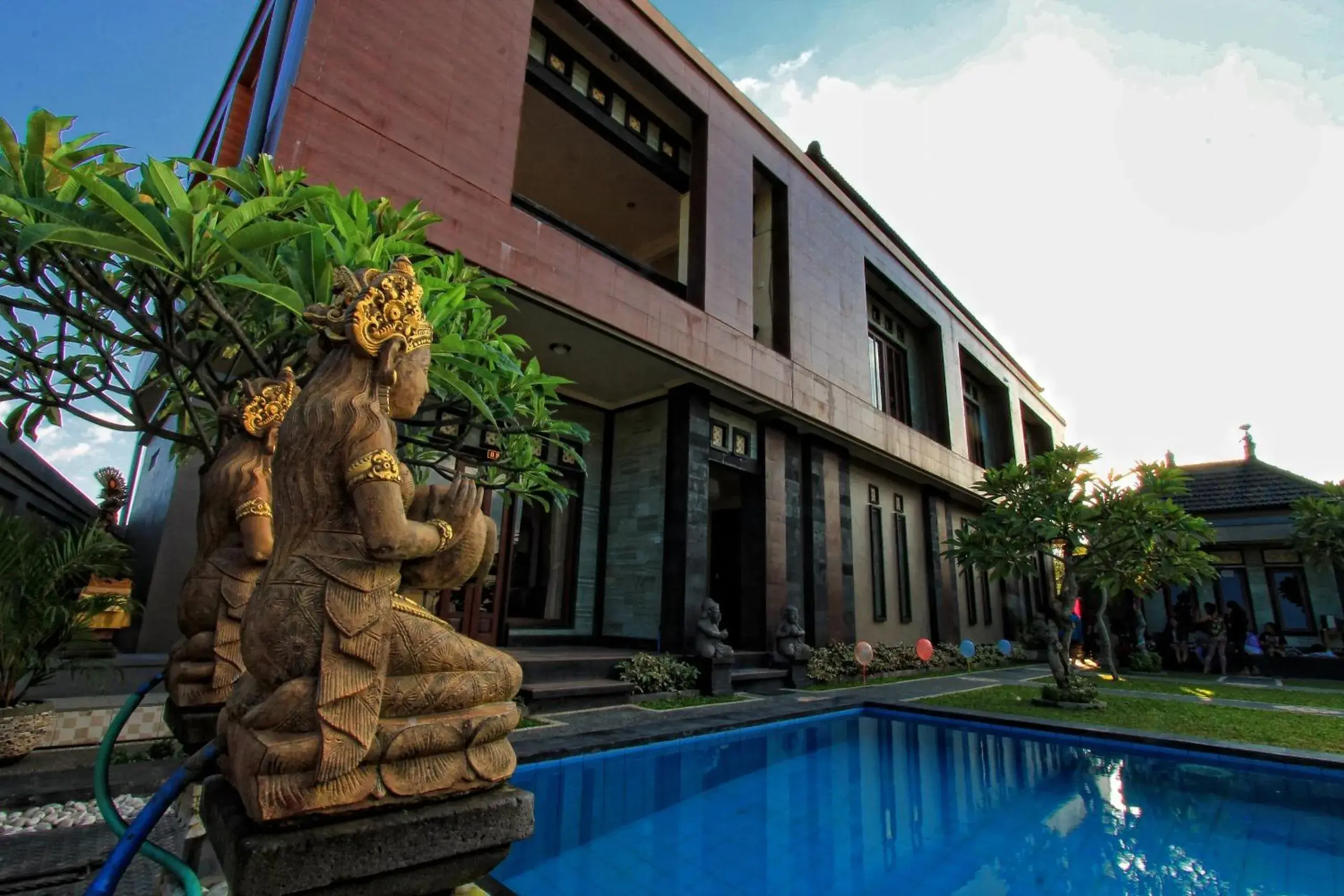 Bird's eye view, Property Building in Ubud Canti Accommodation