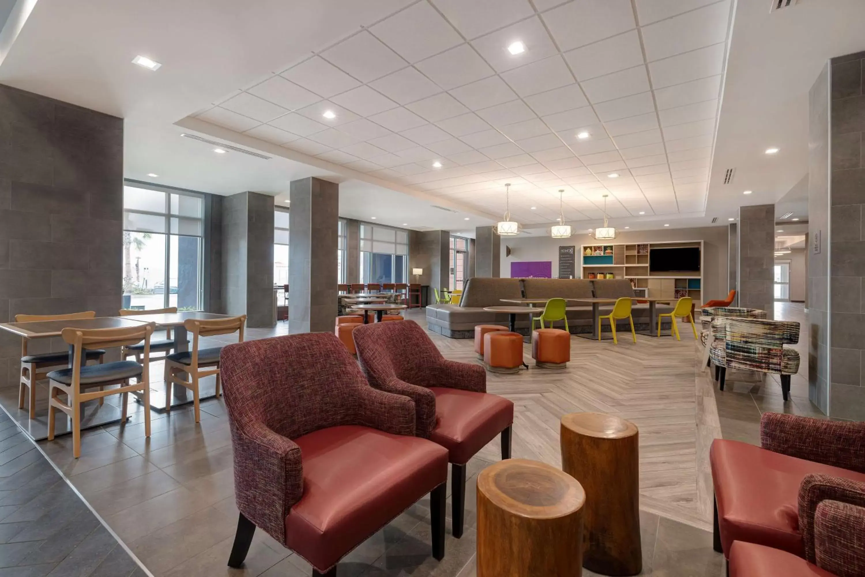 Lobby or reception in Home2 Suites Galveston, Tx