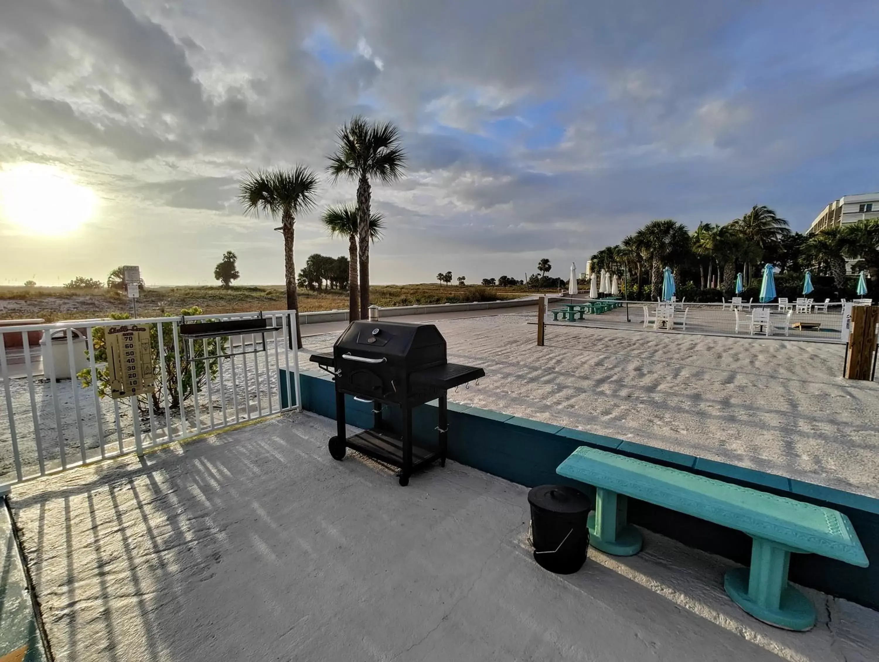 Patio in Tahitian Beach Resort