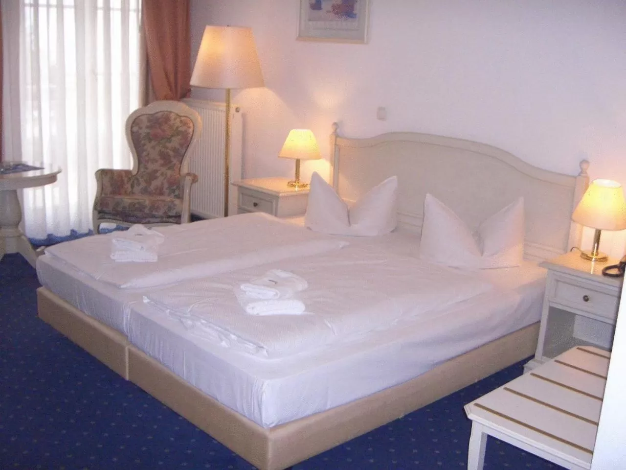 Double Room with Sea View in Hotel Bellevue Warnemünde