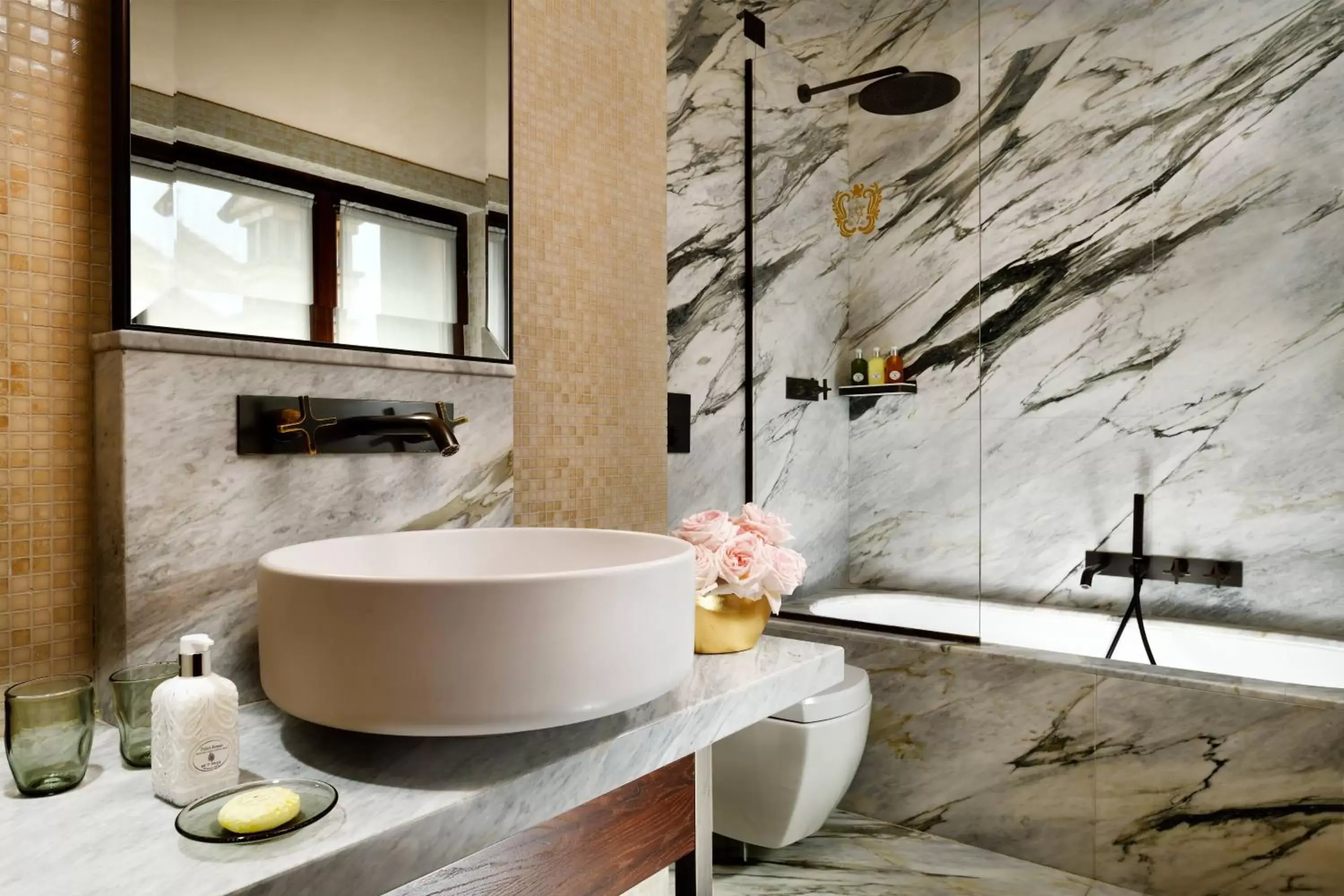 Bathroom in Palazzo Venart Luxury Hotel