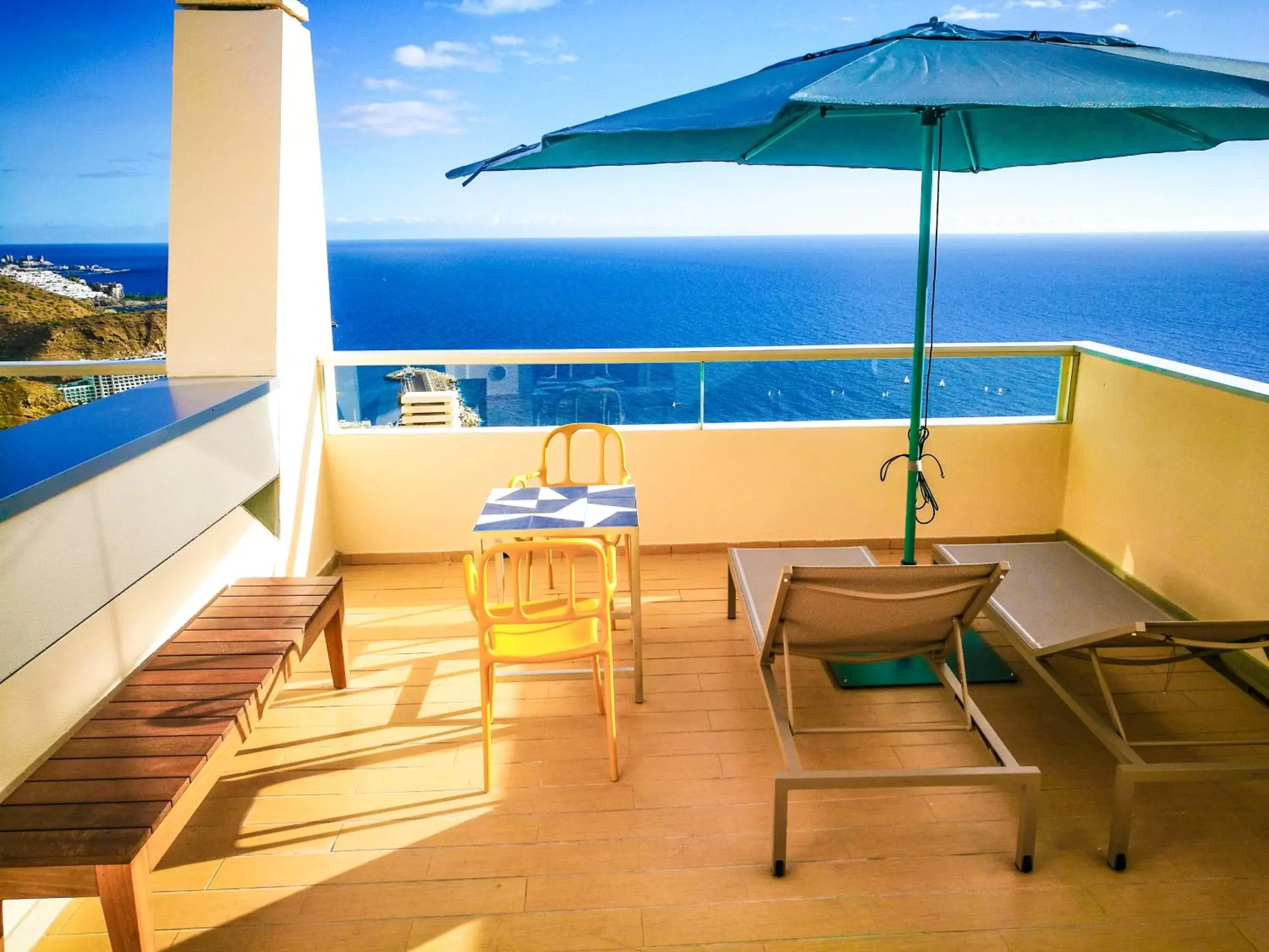 View (from property/room), Balcony/Terrace in Hotel Riosol